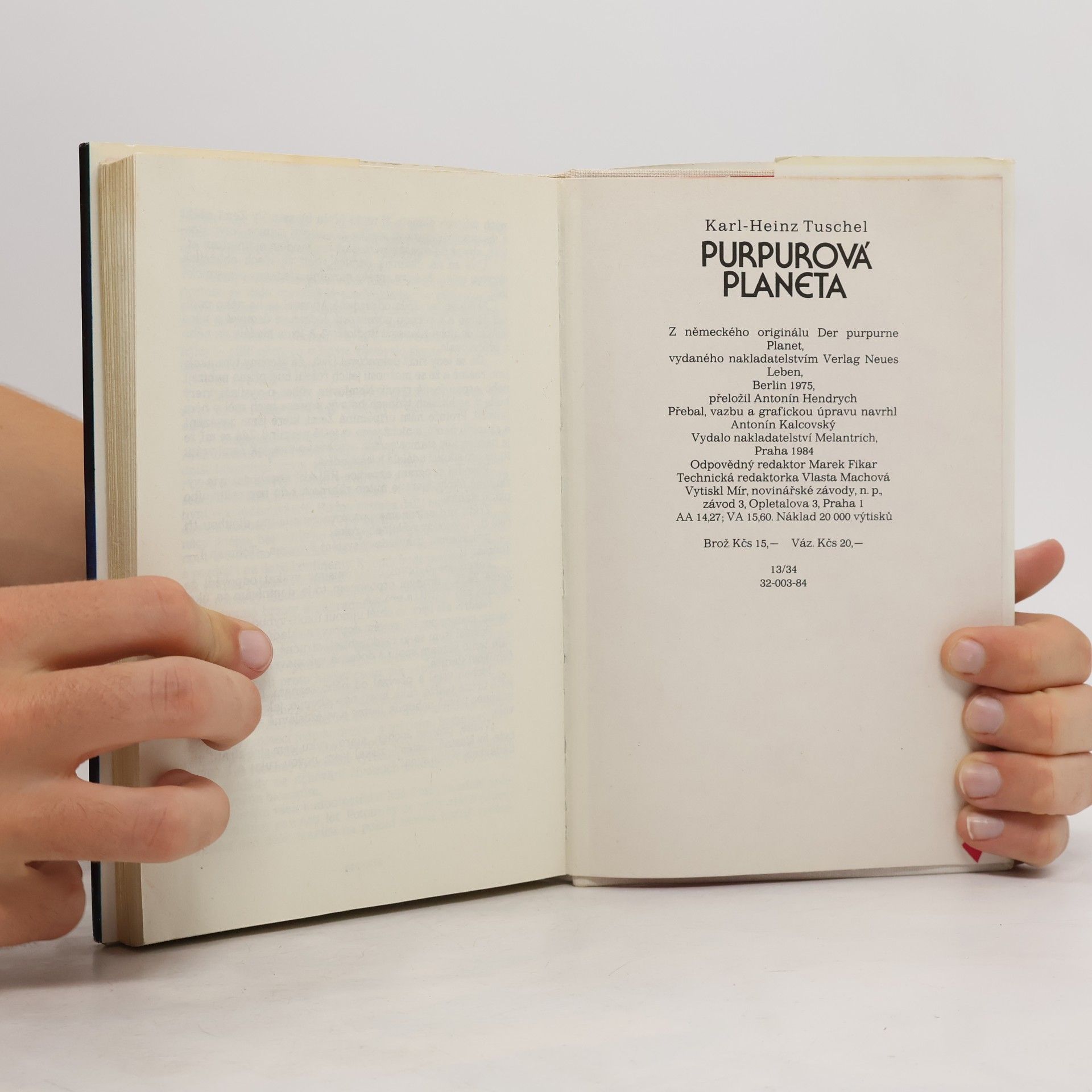 Karl-Heinz Tuschel Purpurová planeta
