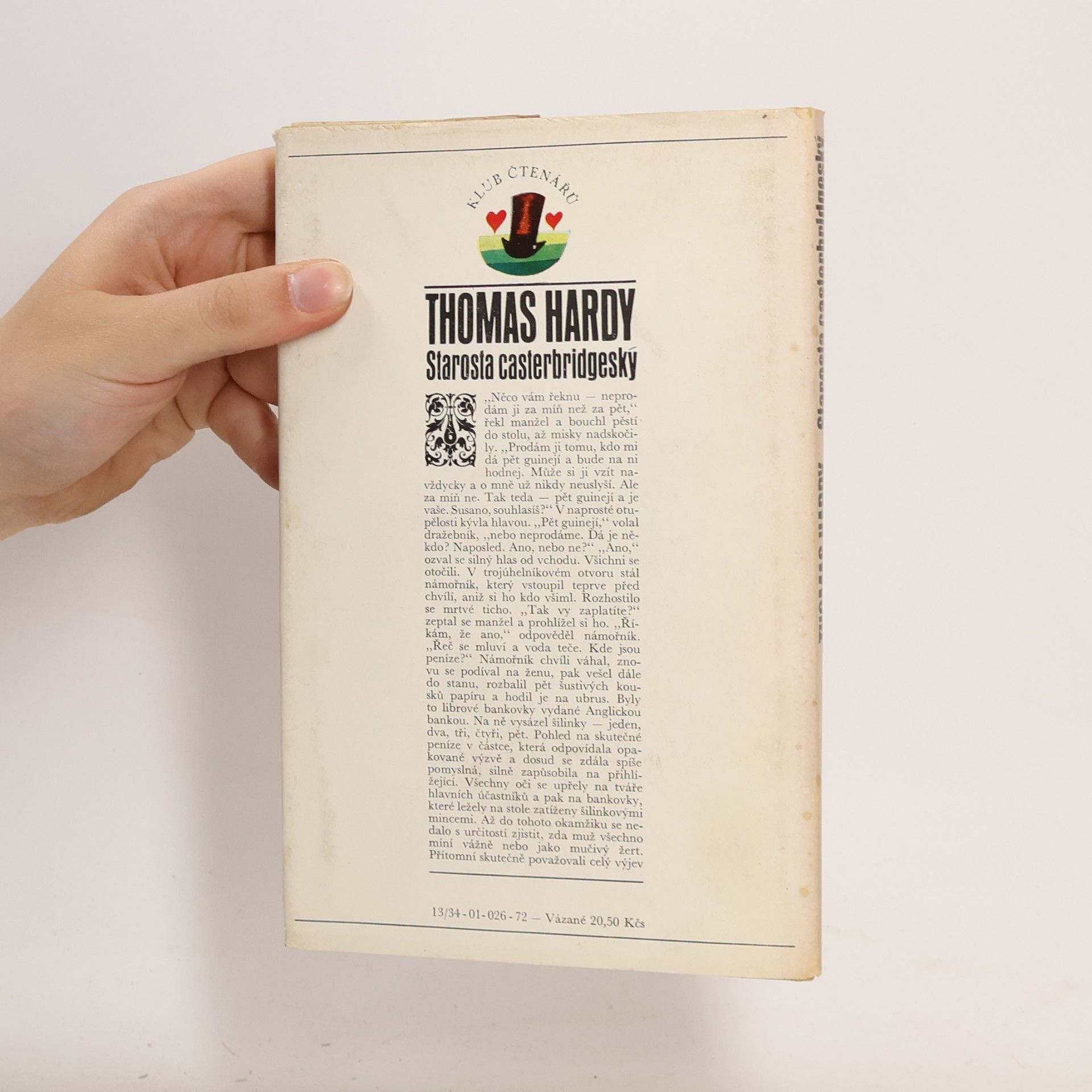 Thomas Hardy Starosta casterbridgeský
