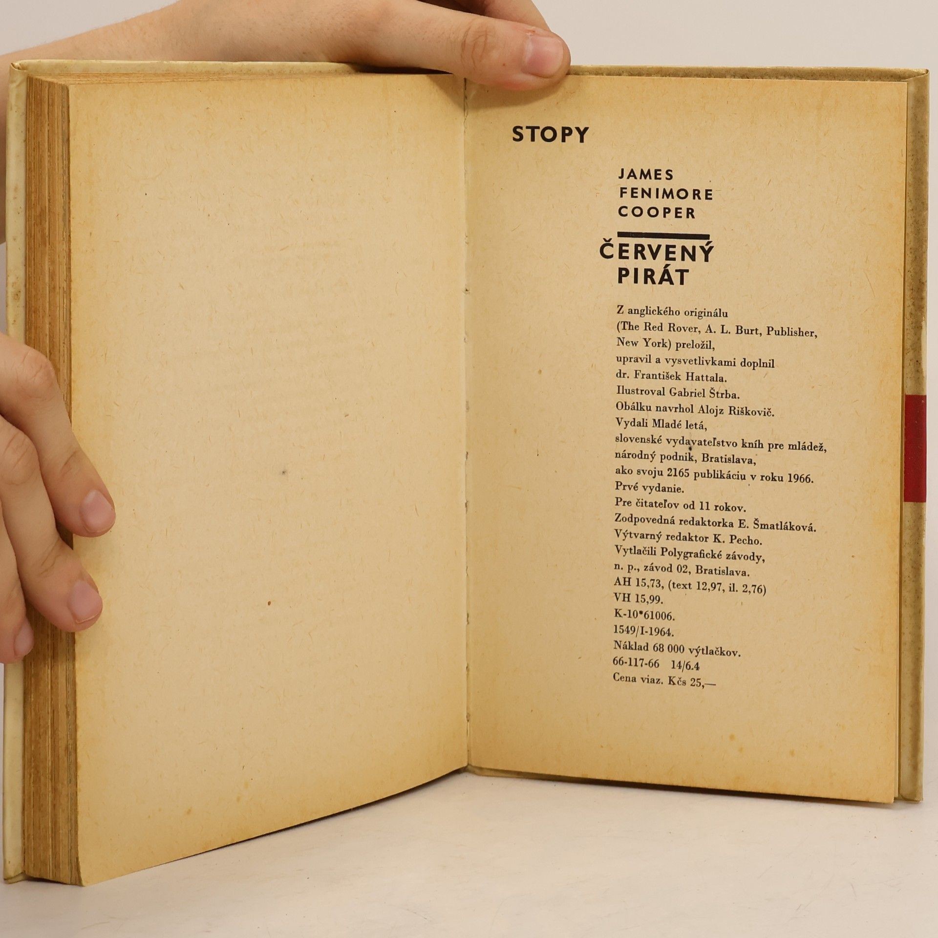 James Fenimore Cooper Červený pirát