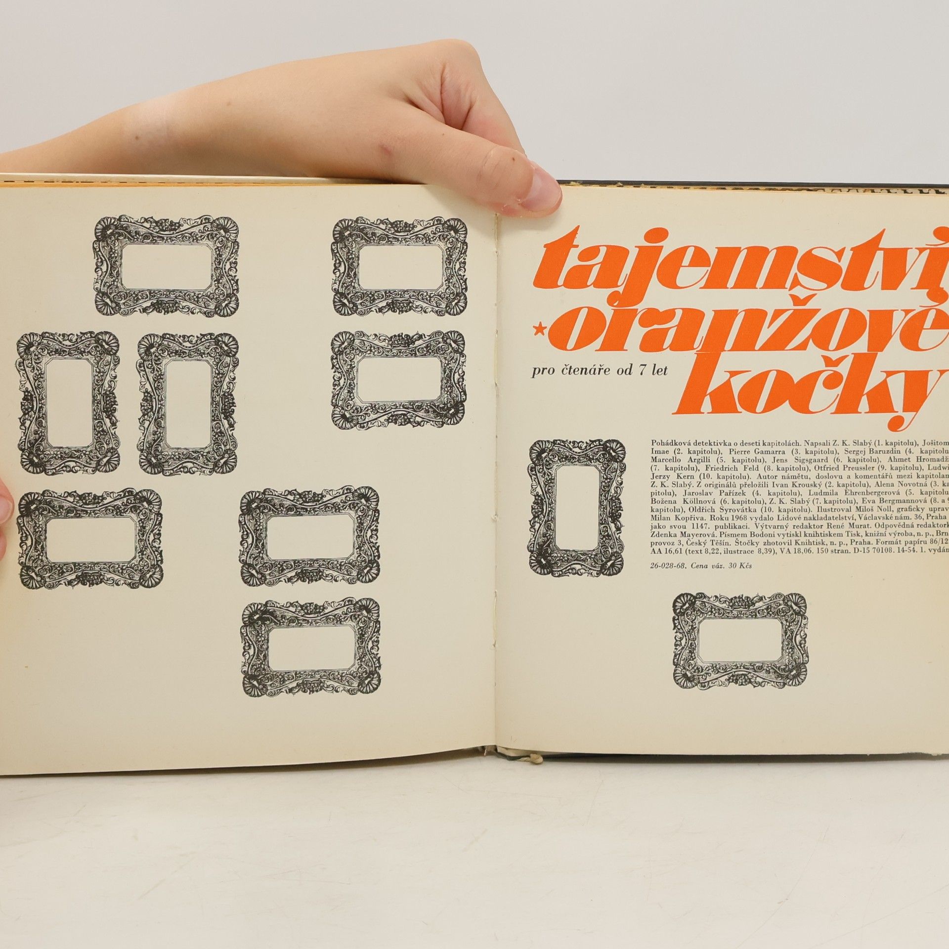 Zdeněk Karel Slabý Tajemství oranžové kočky