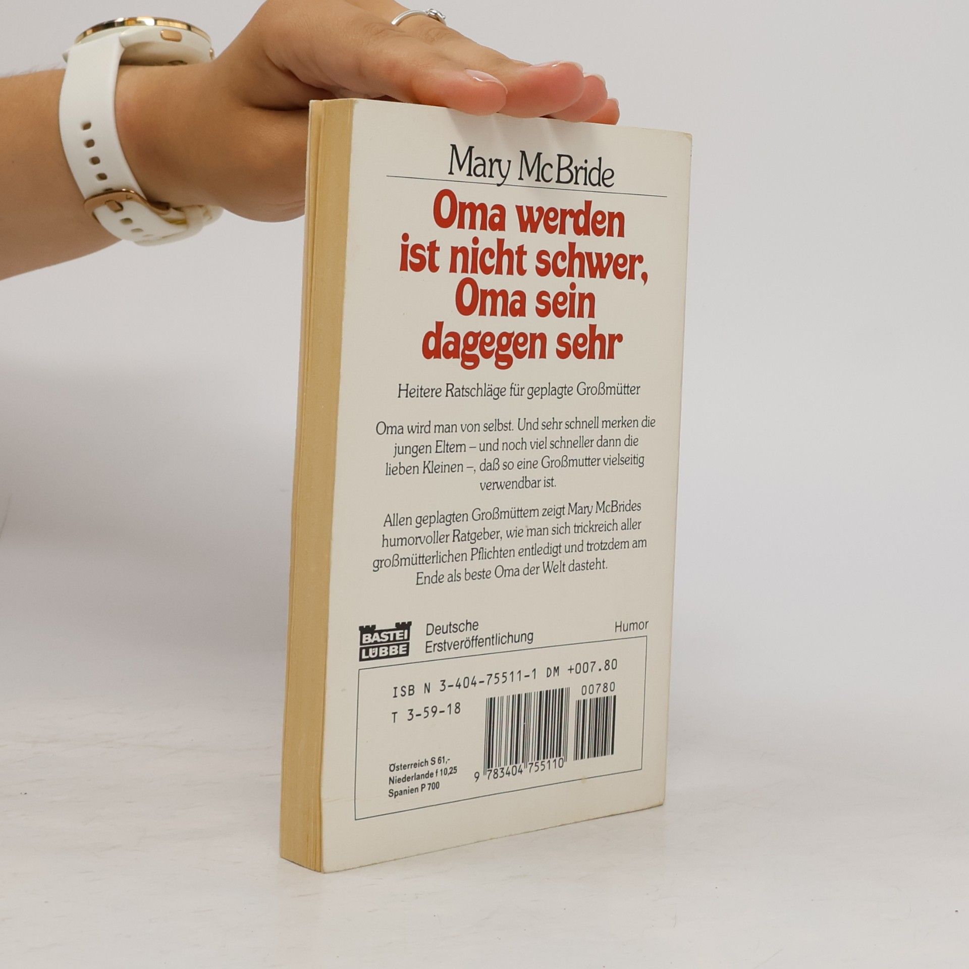 Mary MacBride Oma werden ist nicht schwer, Oma sein dagegen sehr