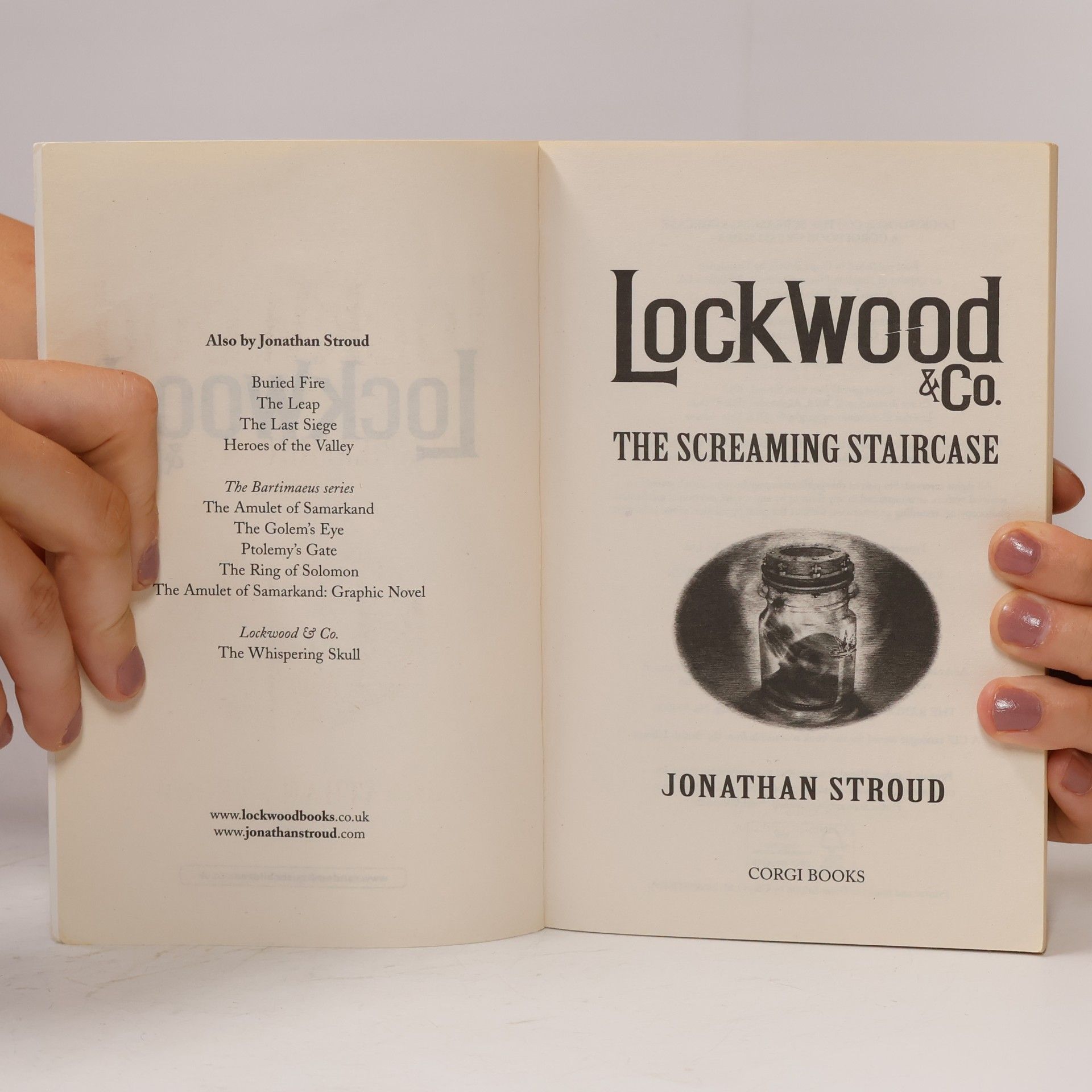 Jonathan Stroud The Screaming Staircase