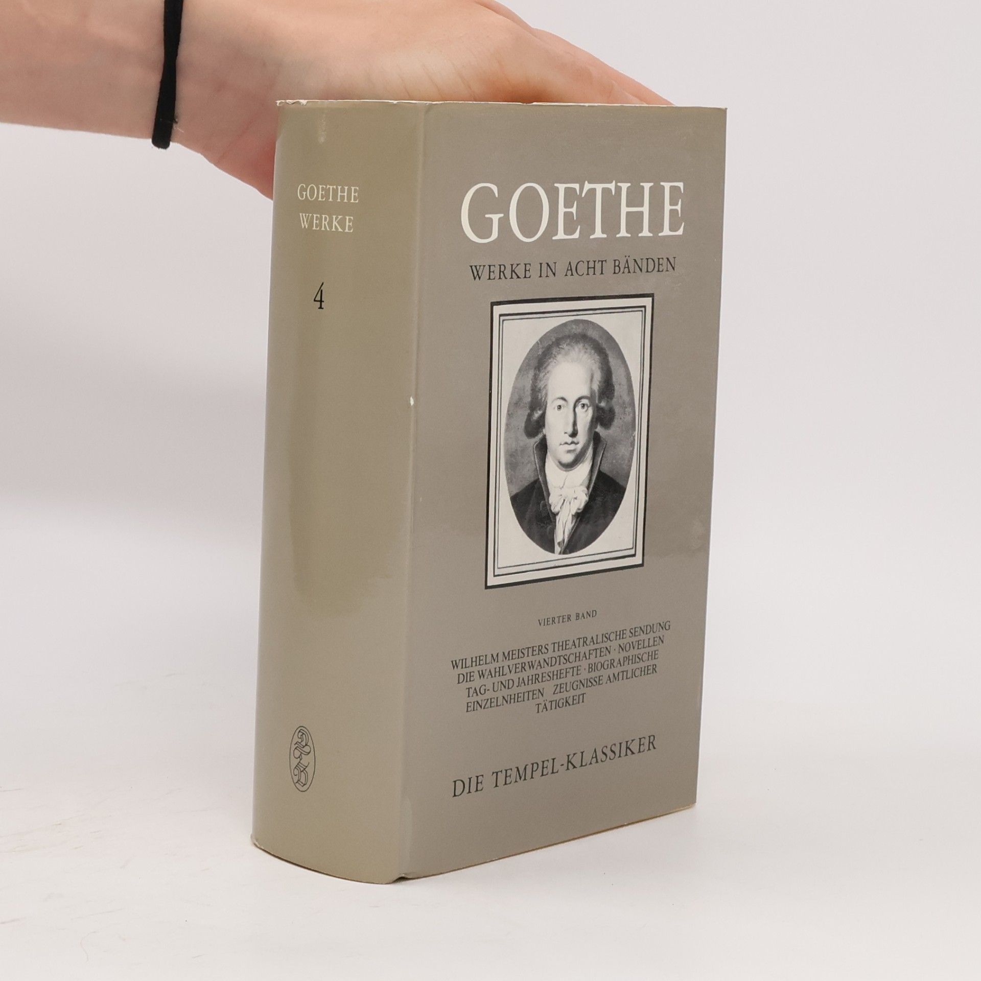 Johann Wolfgang von Goethe Goethe Werke 4