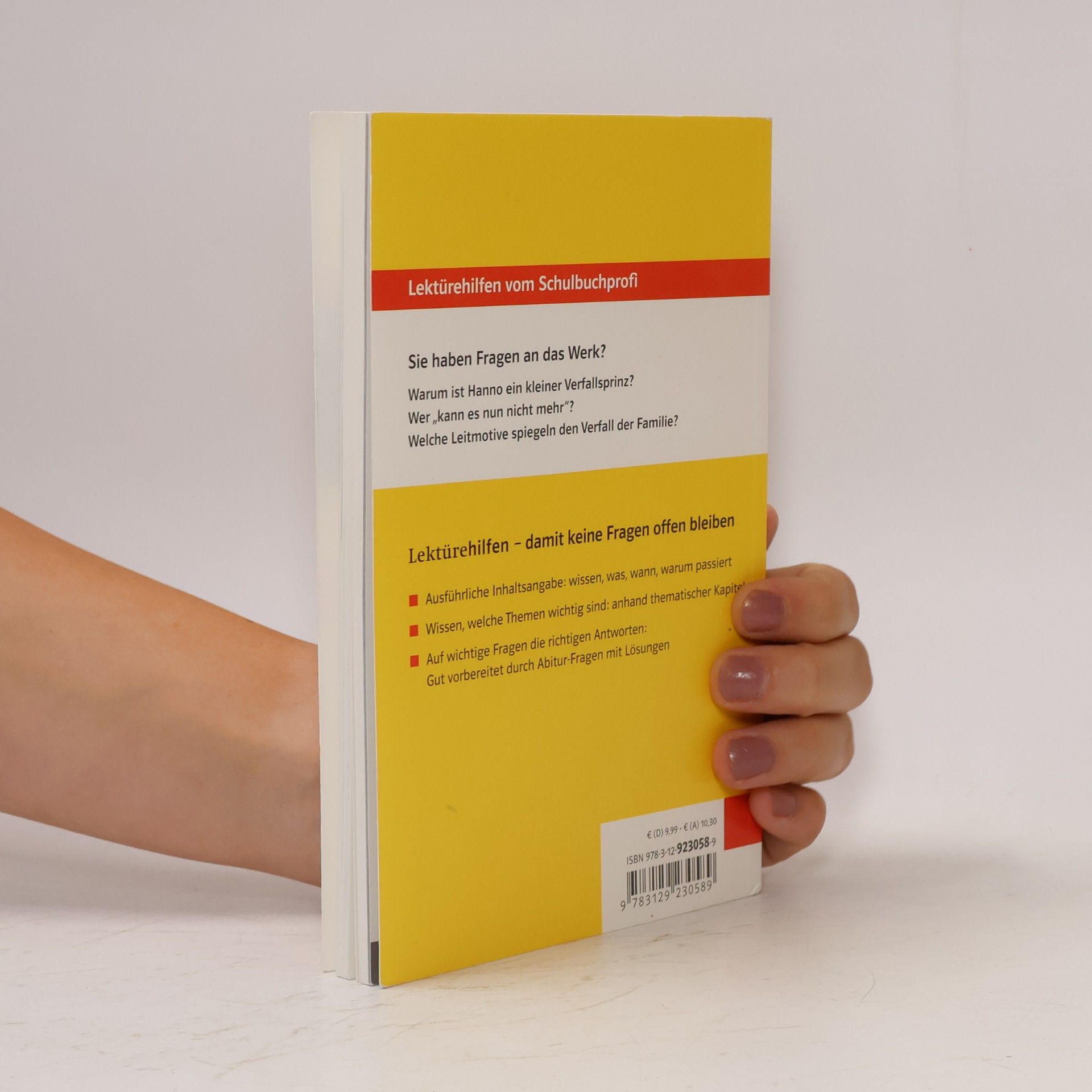 Solvejg Müller Lektürehilfen Thomas Mann, Buddenbrooks