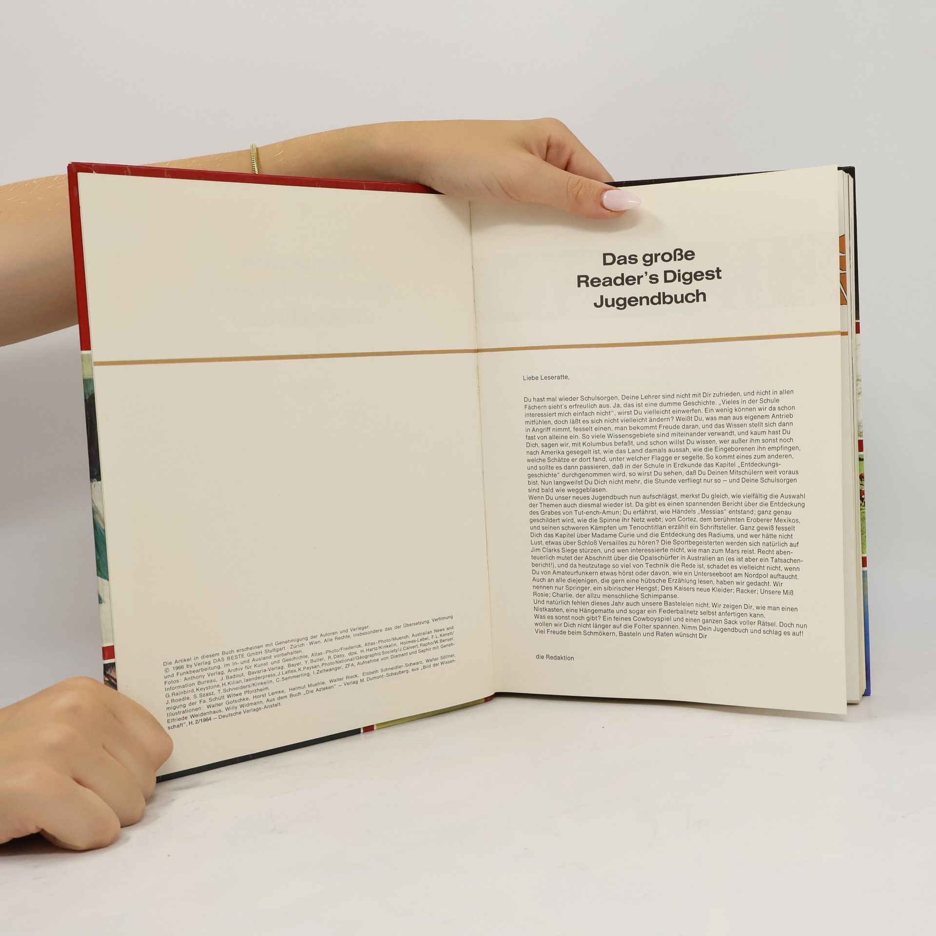Collectif d'auteurs Das grosse Reader's Digest Jugendbuch 7