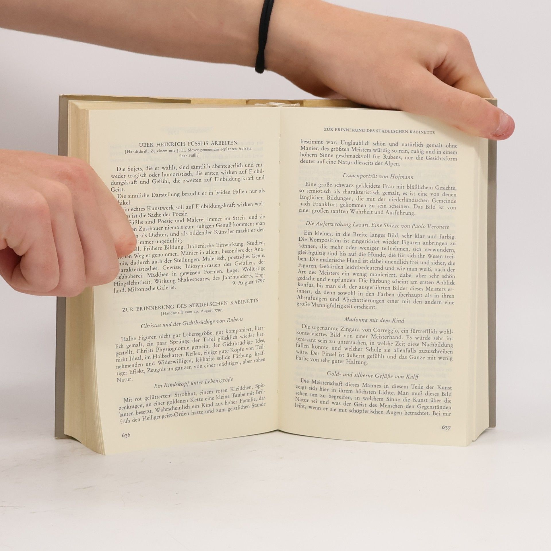 Johann Wolfgang von Goethe Gesammelte Werke in acht Banden. Band 7