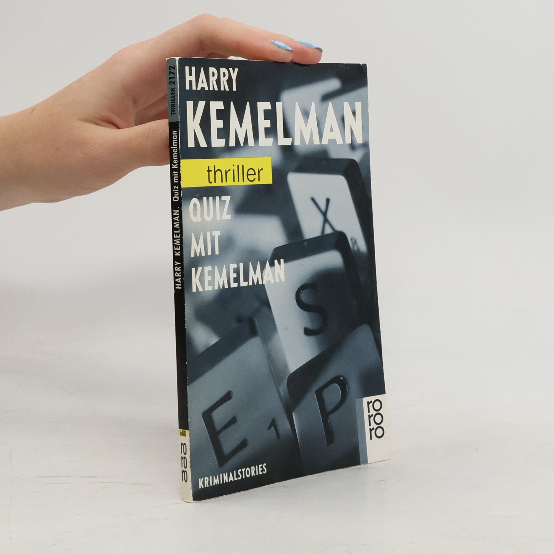 Harry Kemelman Quiz mit Kemelman