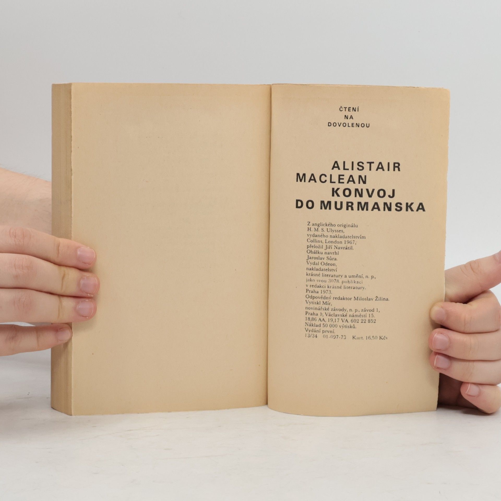 Alistair MacLean Konvoj do Murmanska