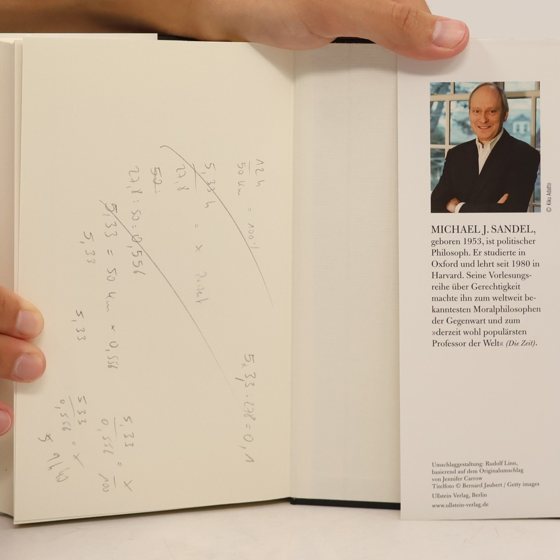 Michael J. Sandel Was man für Geld nicht kaufen kann