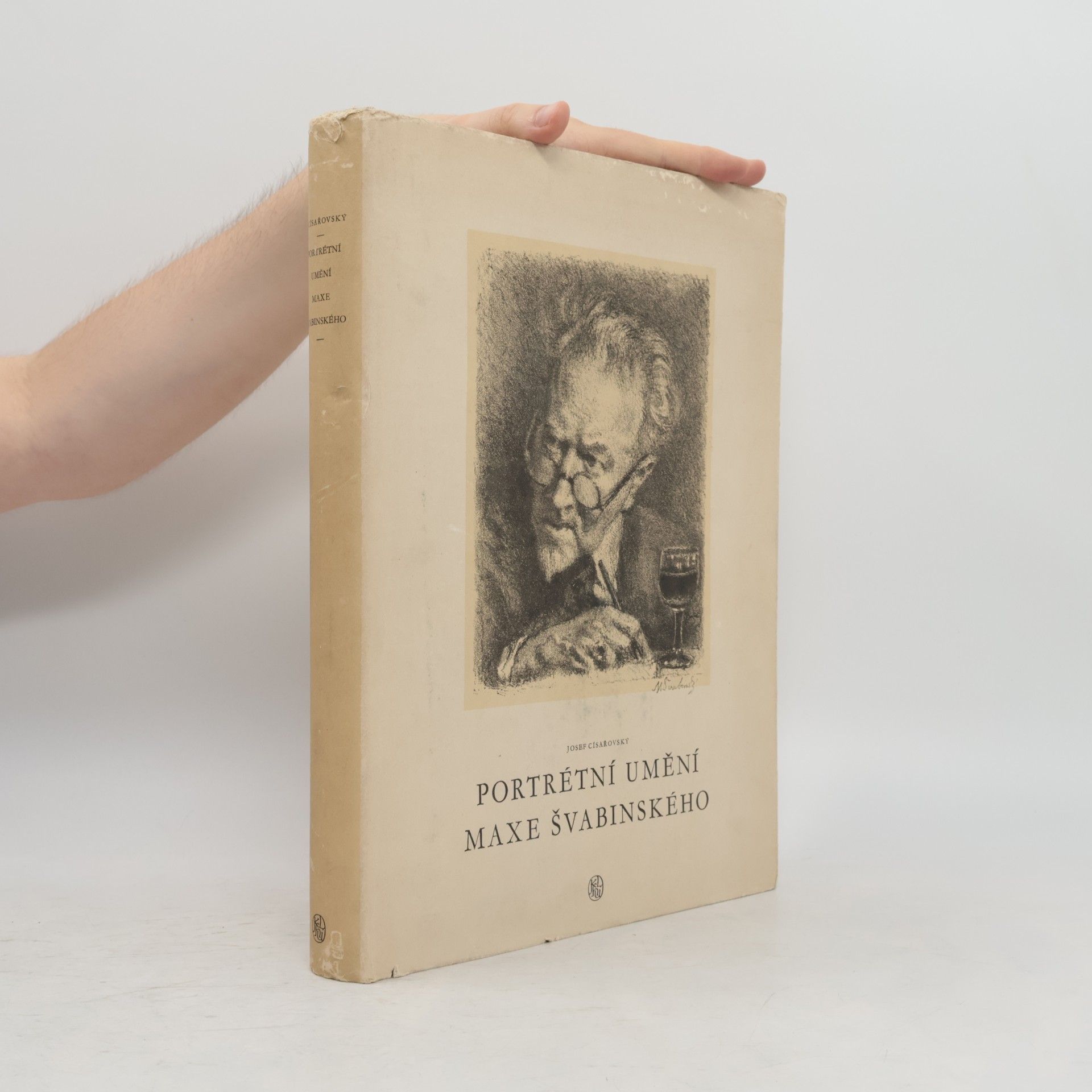 Josef Císařovský Portrétní umění Maxe Švabinského. Skizza k portrétu Maxe Švabinského