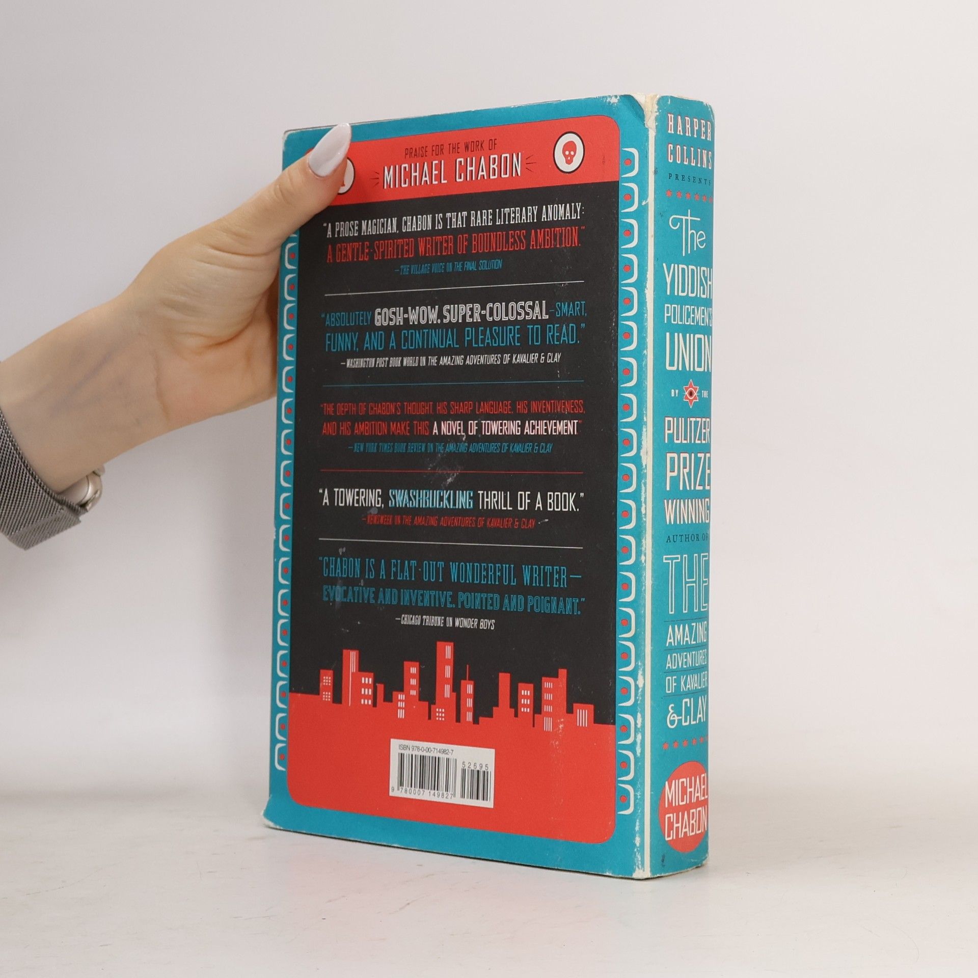 Michael Chabon The Yiddish Policemen's Union