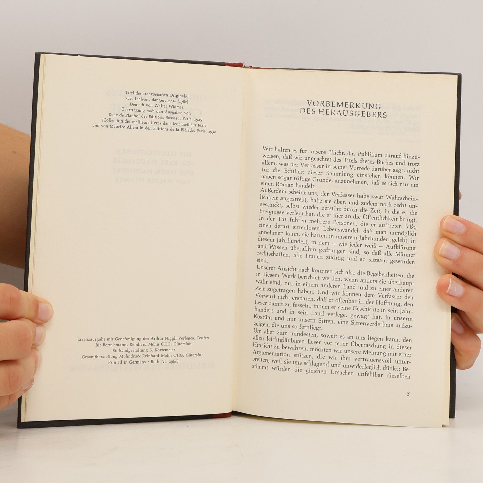 Pierre-Ambroise-François Choderlos de Laclos Gefährliche Liebschaften