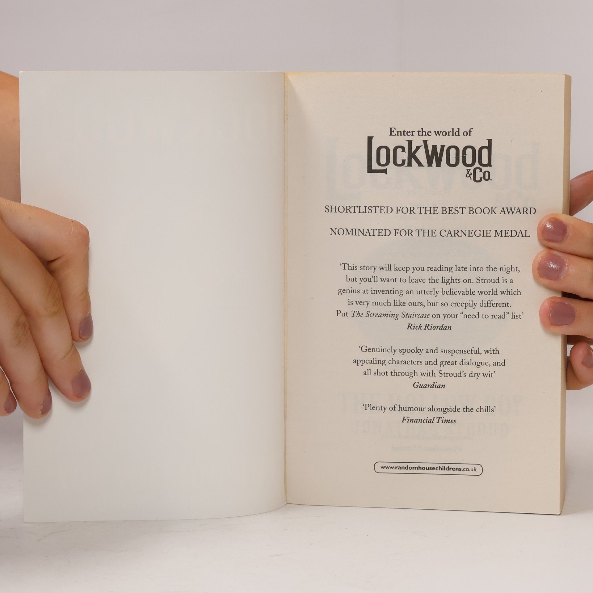 Jonathan Stroud The Hollow Boy