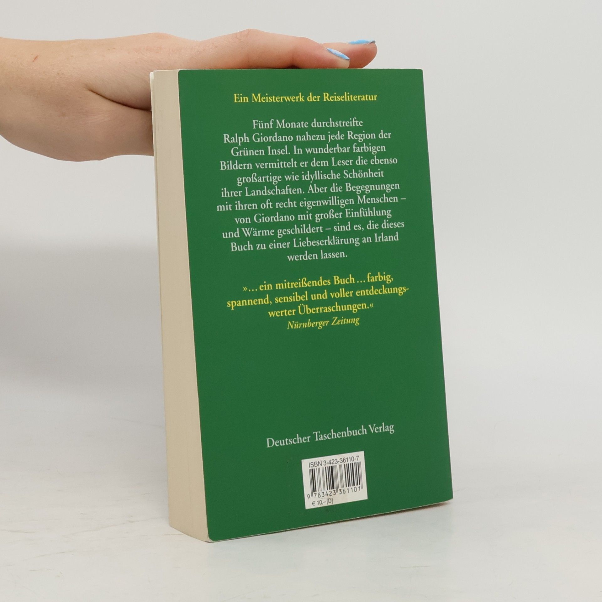 Ralph Giordano Mein irisches Tagebuch