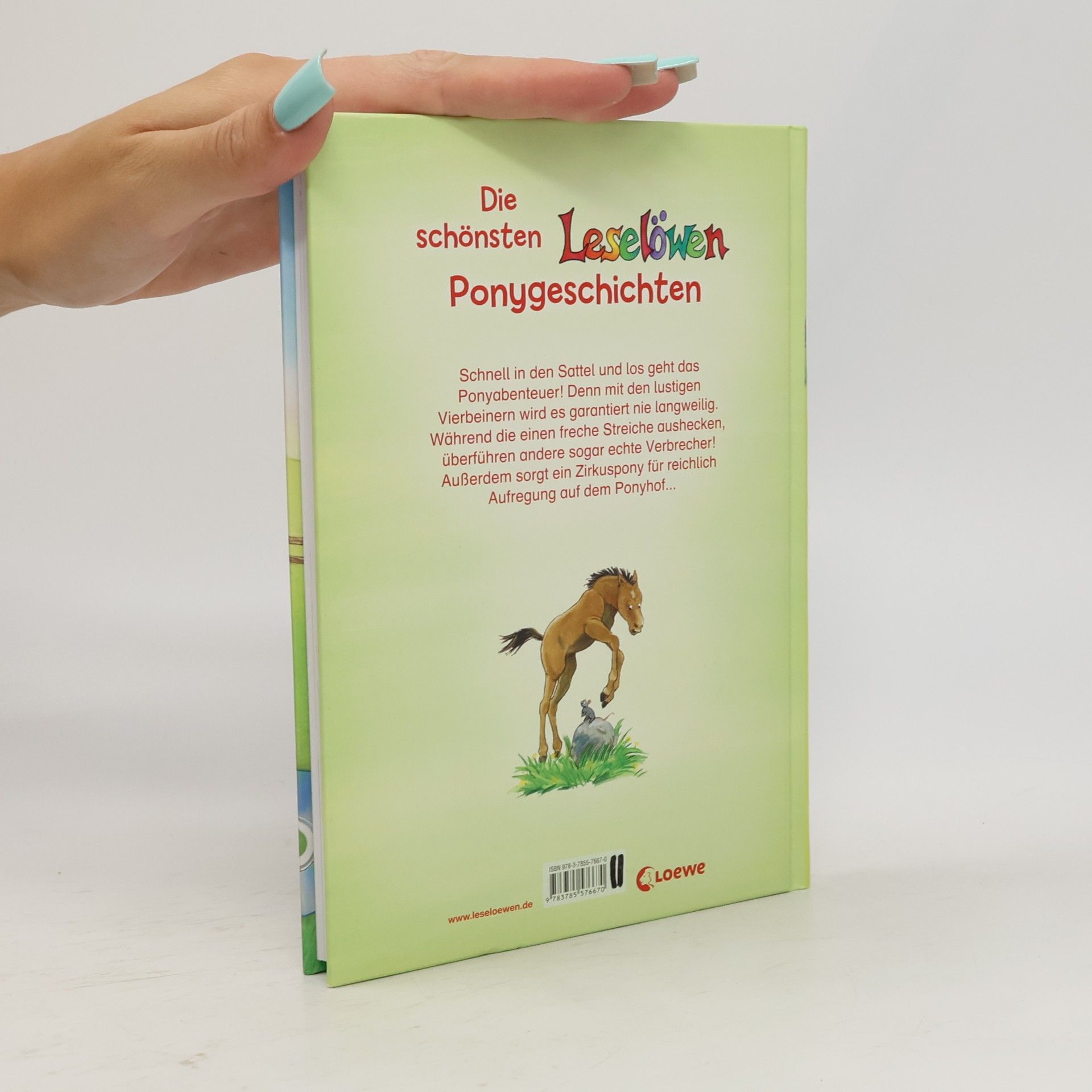 Autorenkollektiv Die schönsten Leselöwen Ponygeschichten