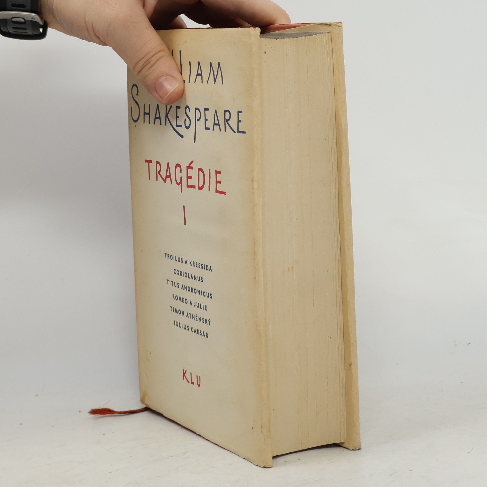 William Shakespeare Tragédie I.