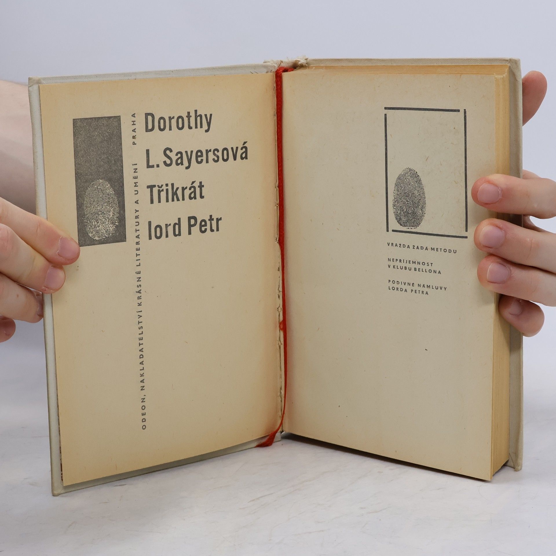 Dorothy L. Sayers 3x lord Petr