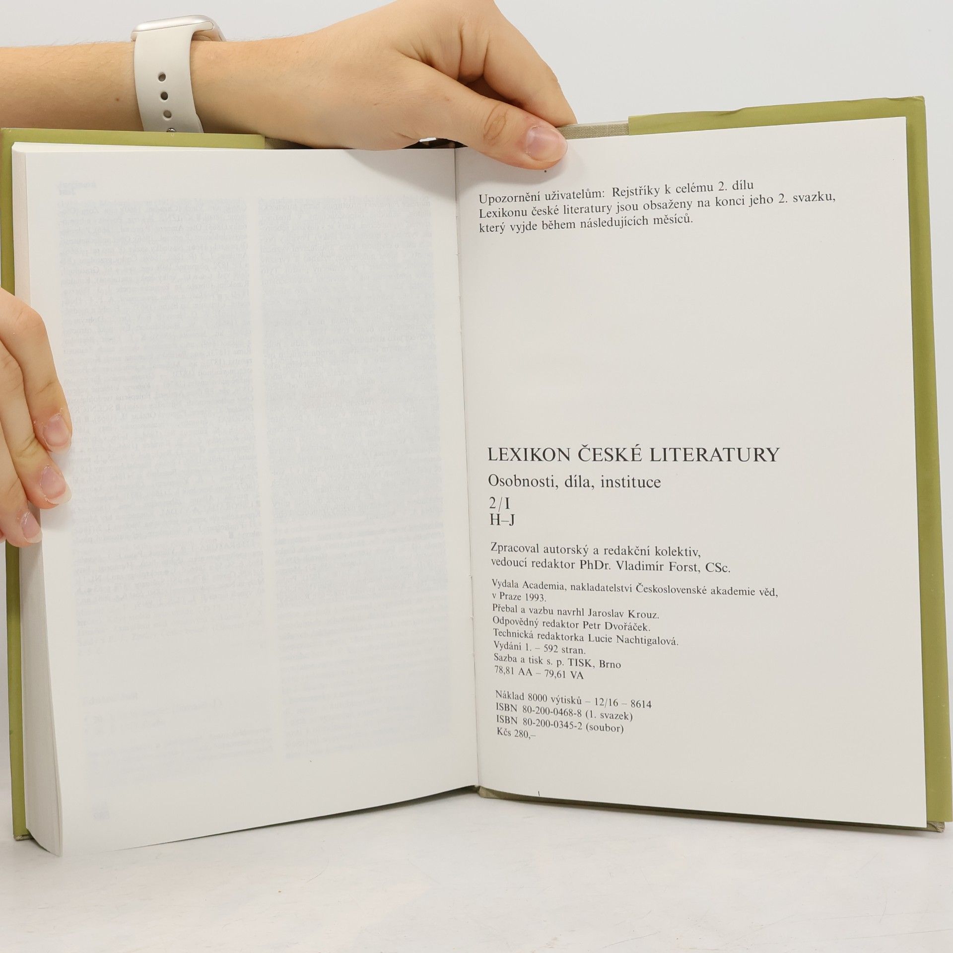 Kolektív autorov Lexikon české literatury. 2/I. H-J