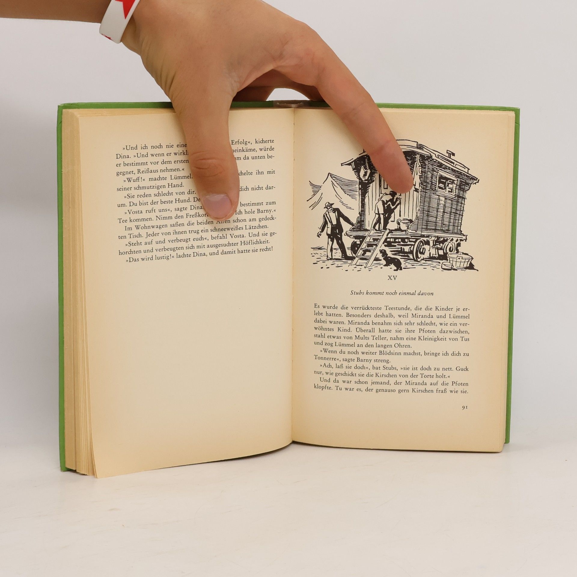 Enid Blyton Rätsel um die grüne Hand