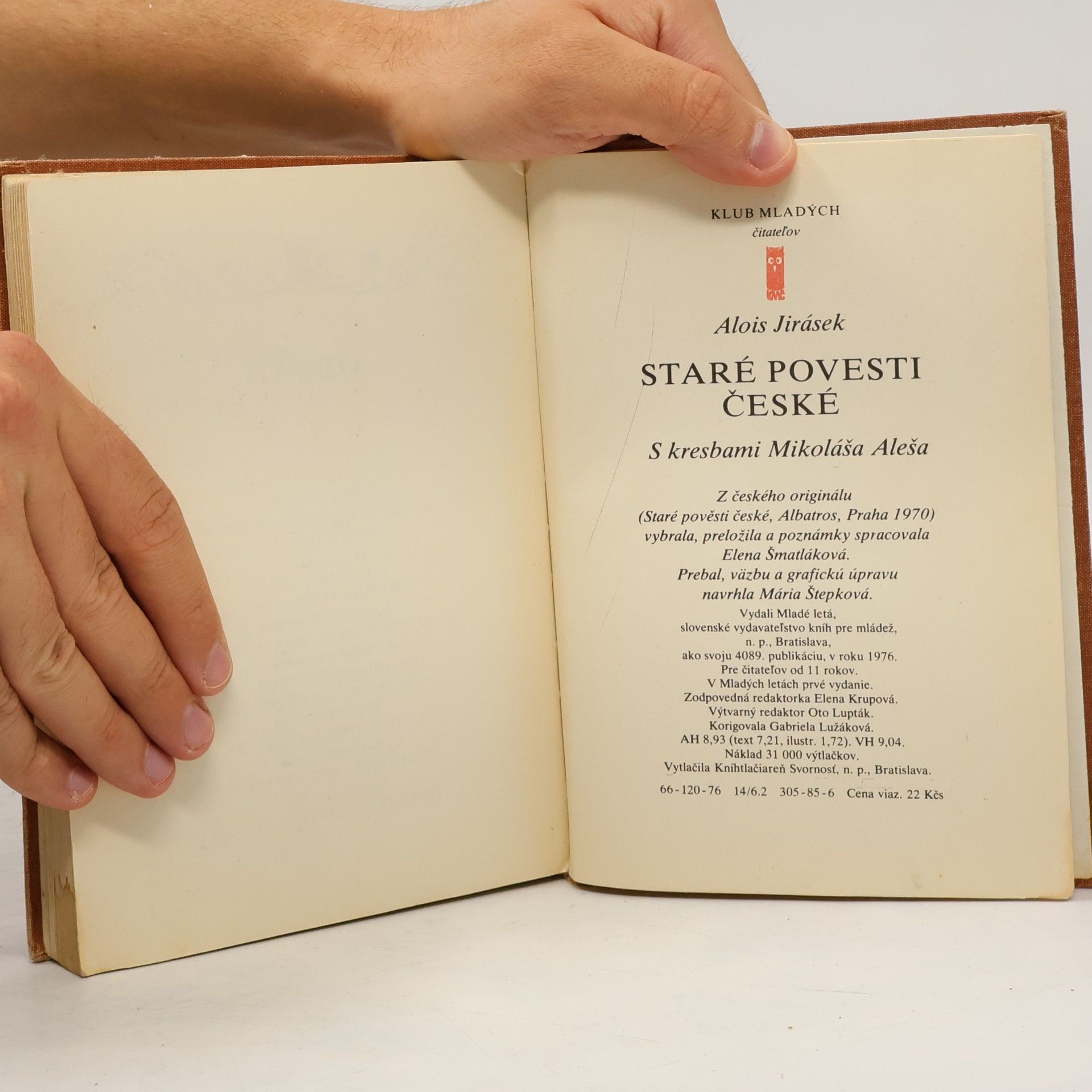 Alois Jirásek Staré povesti české