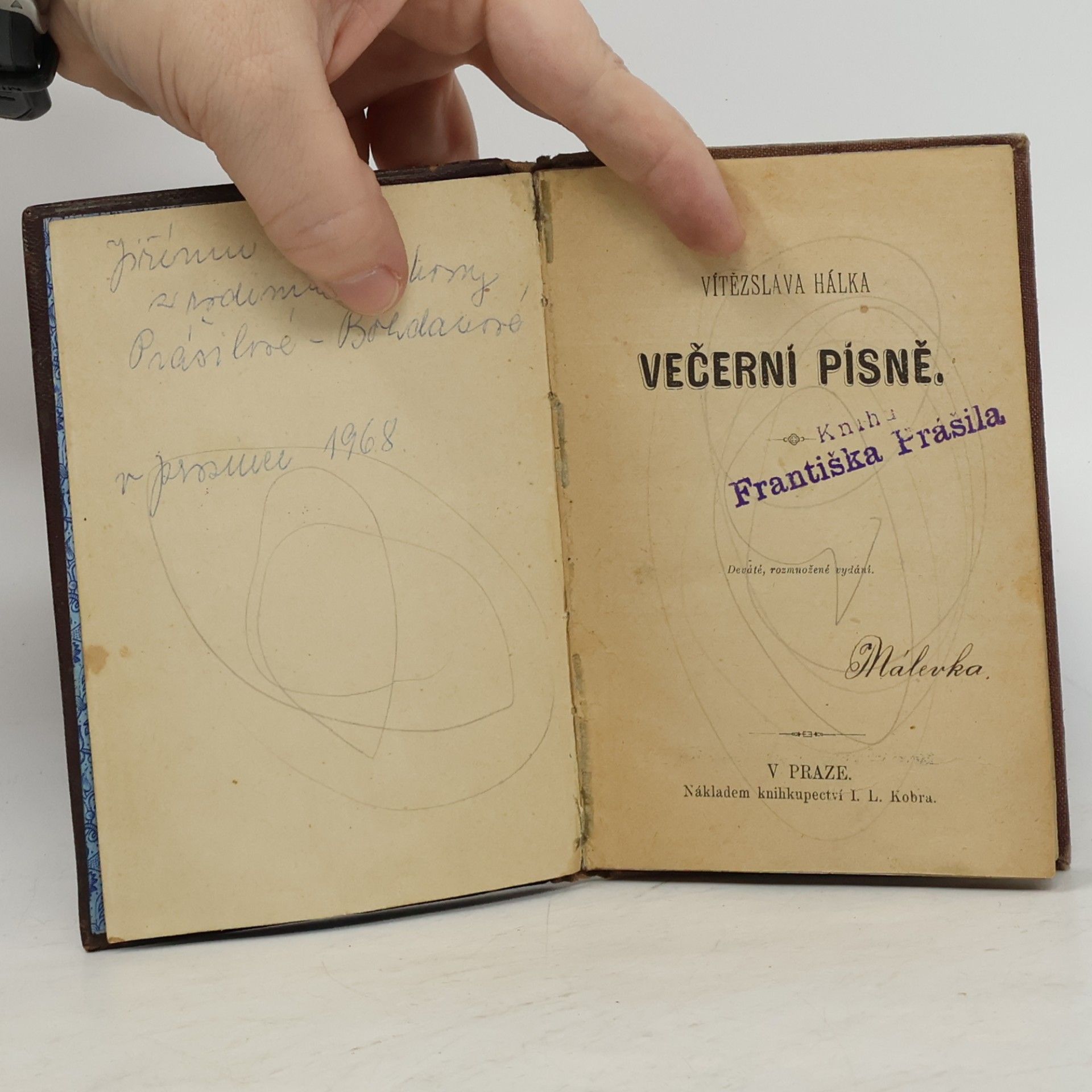 Vítězslav Hálek Večerní písně