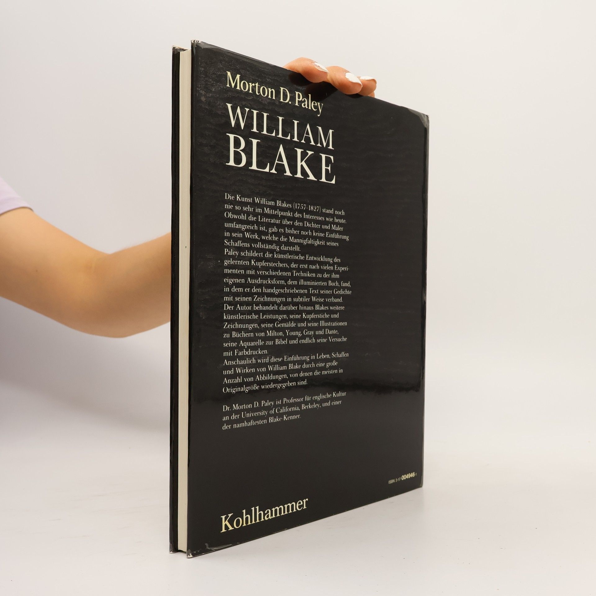 Morton D. Paley William Blake