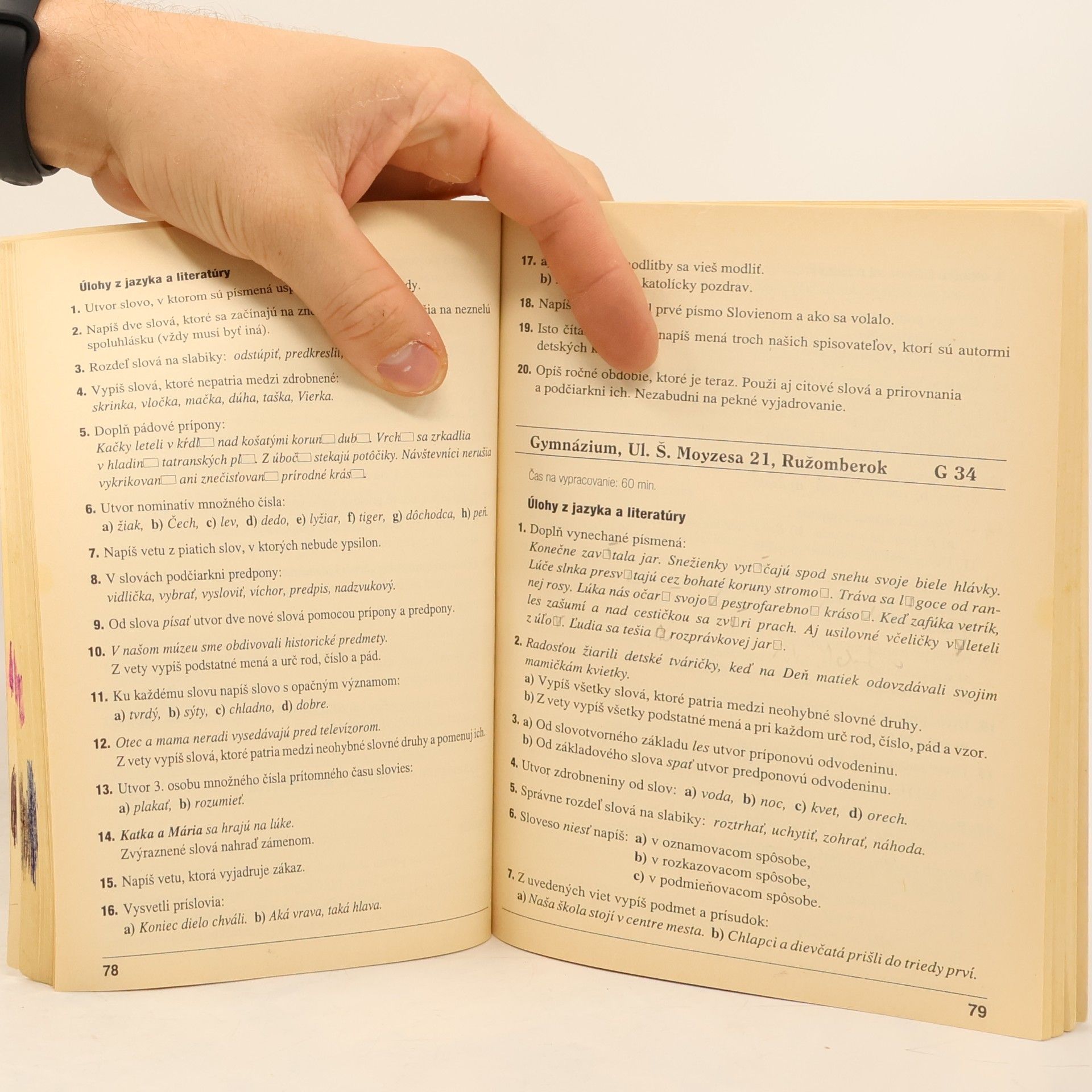 Autorenkollektiv Testy do prímy '99: Slovenský jazyk