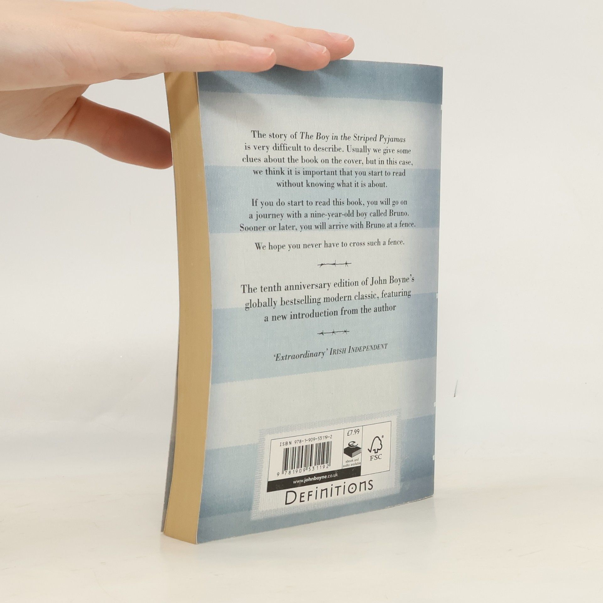 John Boyne The Boy in the Striped Pyjamas