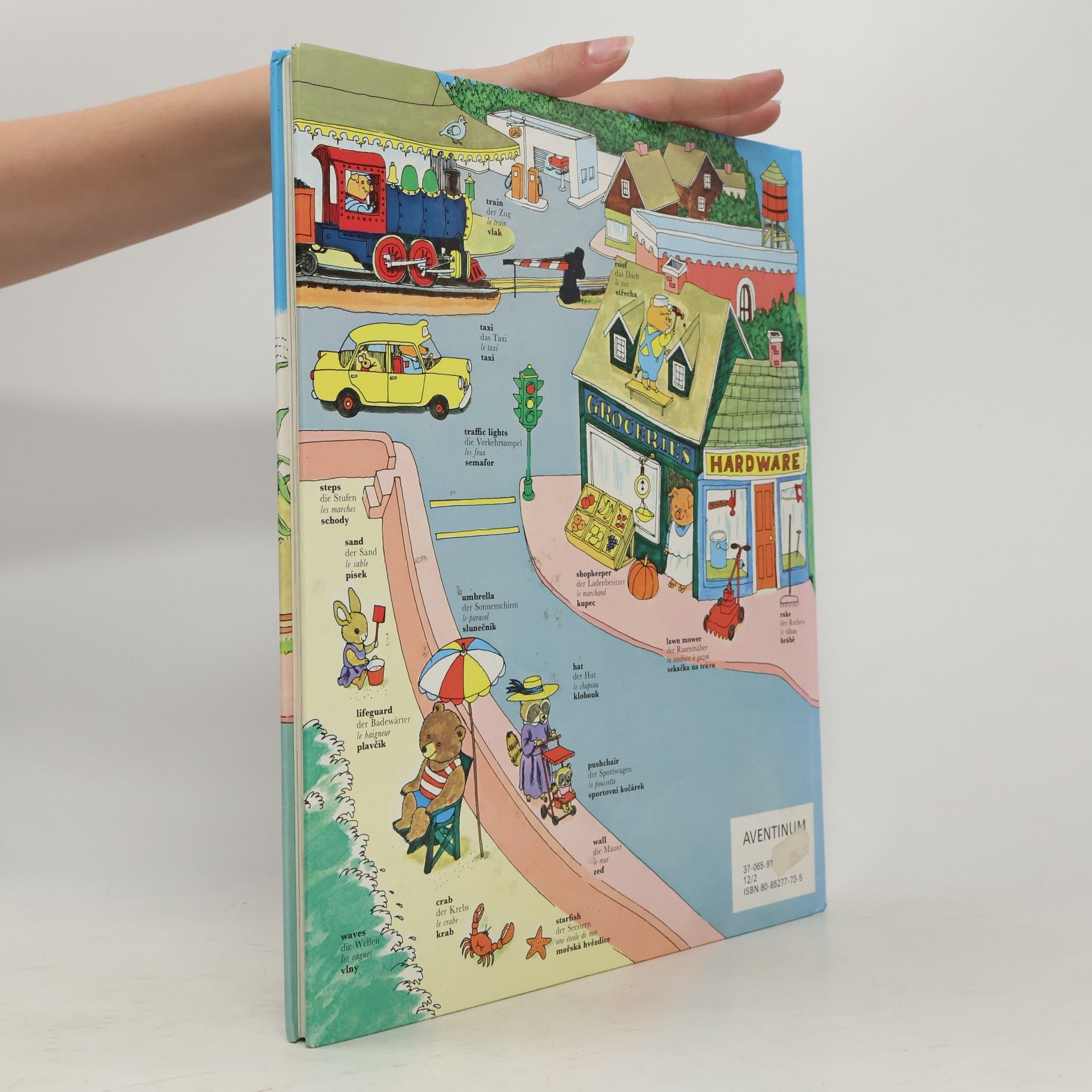 Richard Scarry Richard Scarry's European Word Book : English, German, French, Czech