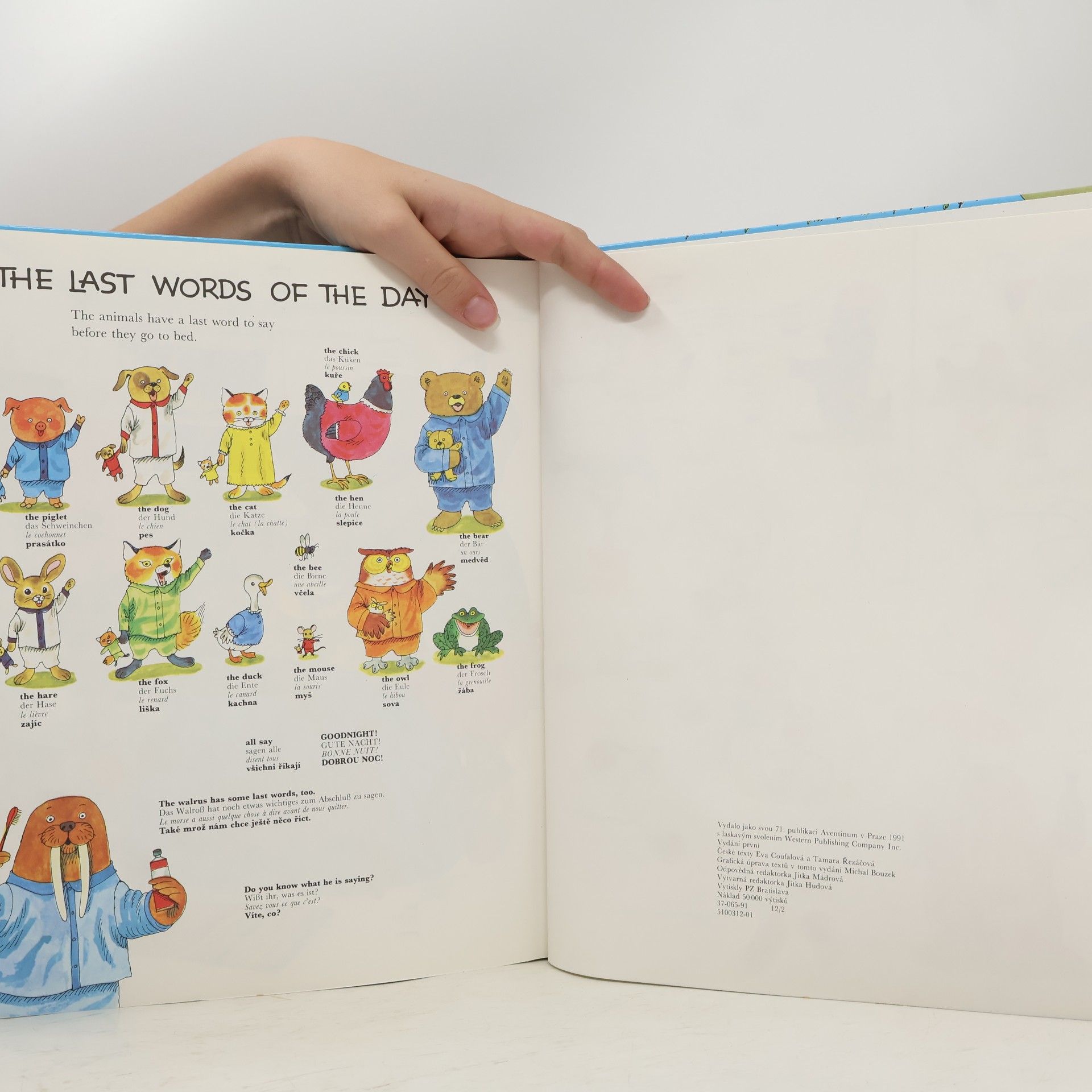 Richard Scarry Richard Scarry's European Word Book : English, German, French, Czech