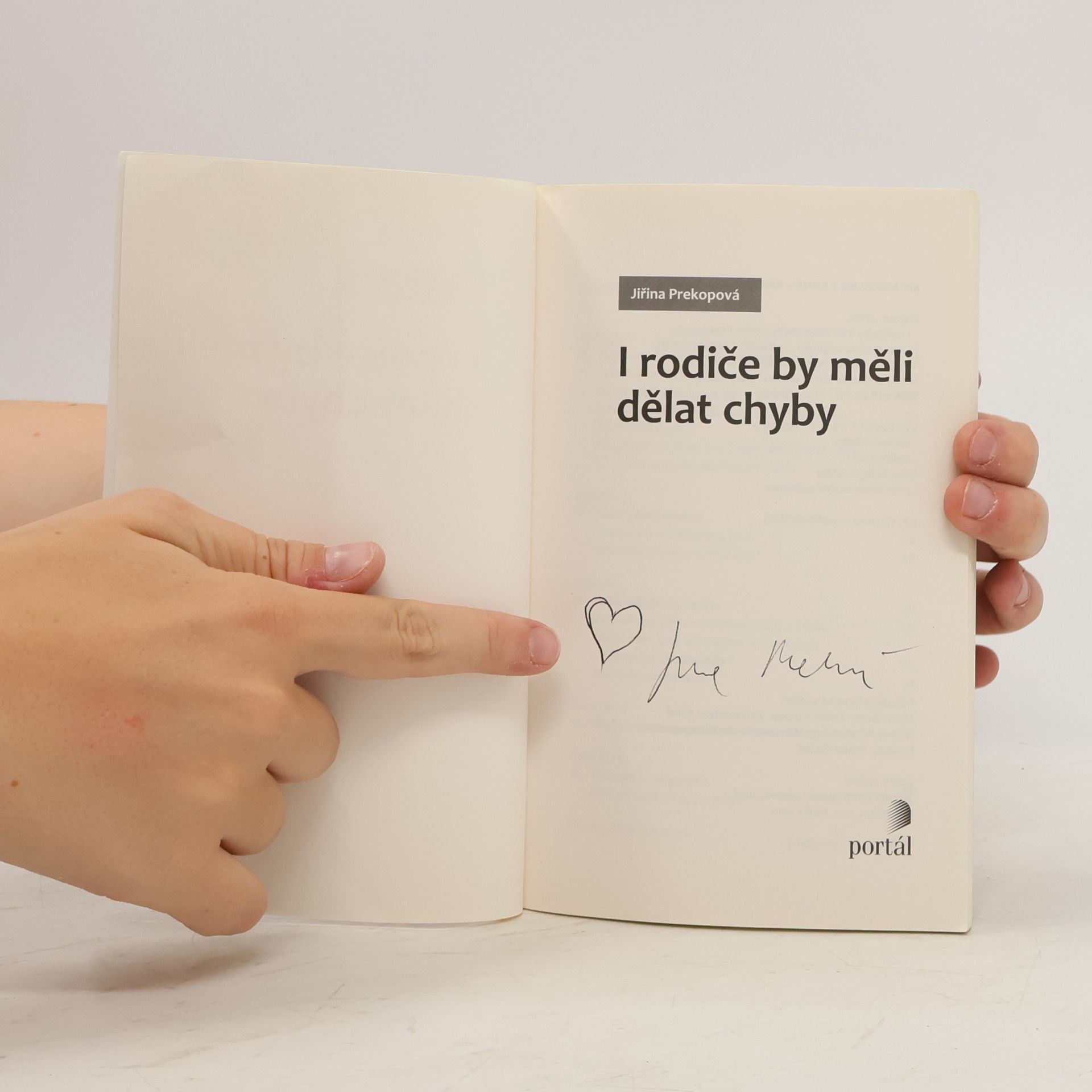 Jirina Prekop I rodiče by měli dělat chyby