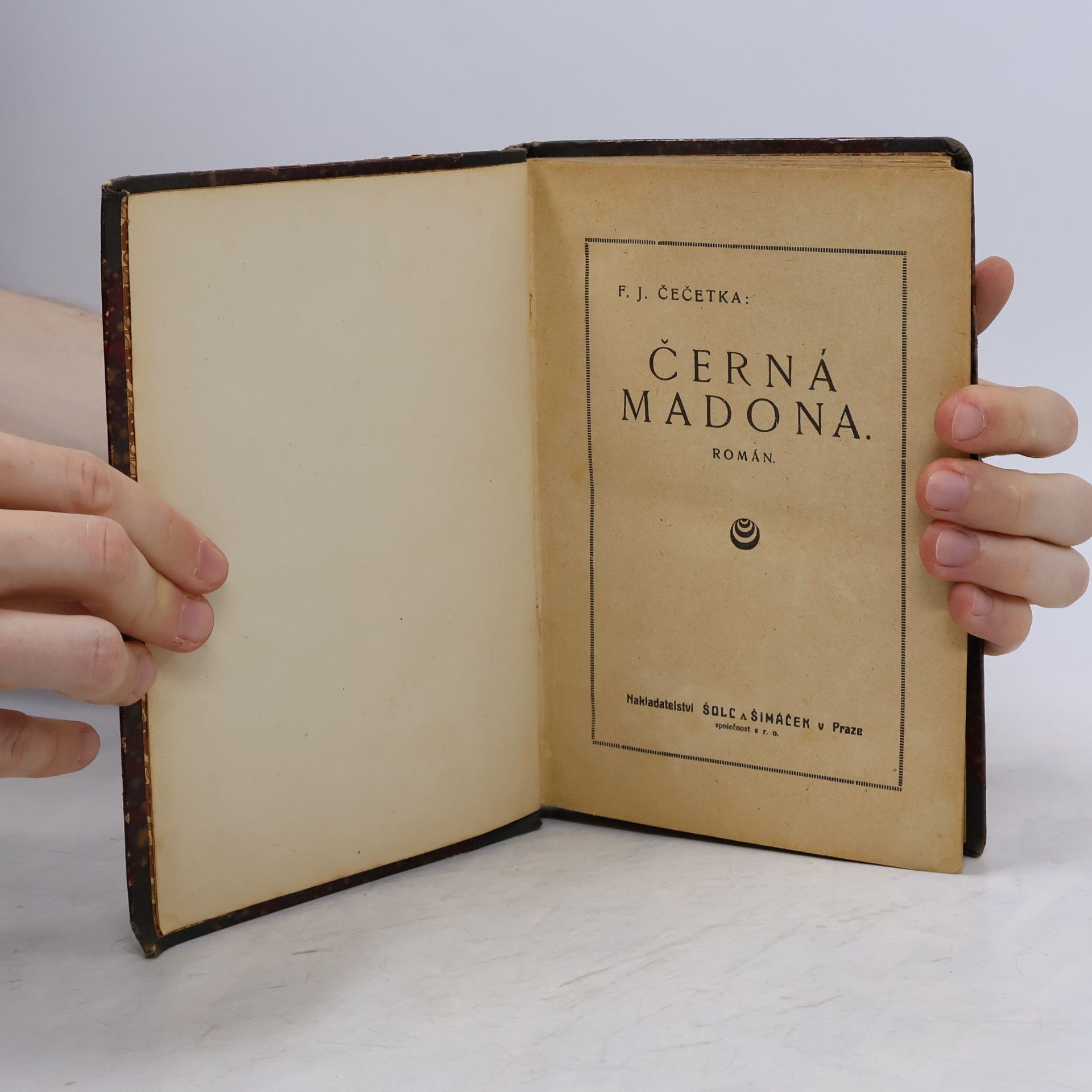 František Josef Čečetka Černá madona