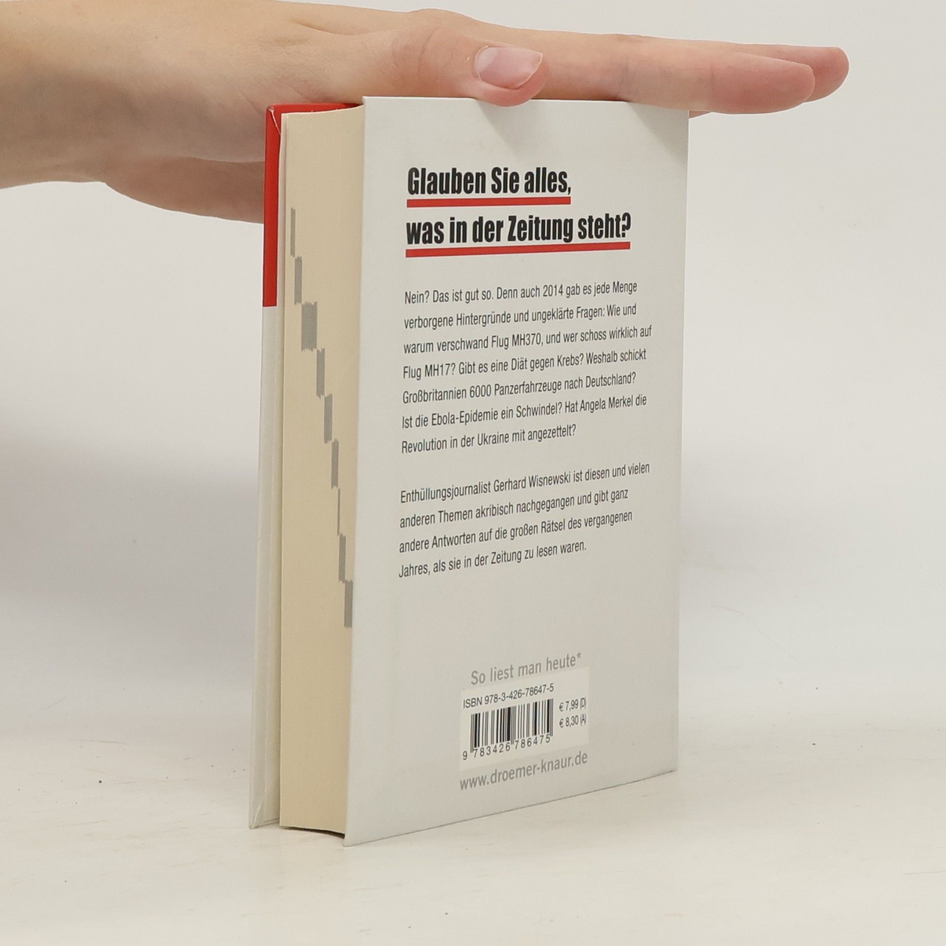 Gerhard Wisnewski 2015 Das andere Jahrbuch. Verheimlicht, vertuscht, vergessen. Was 2014 nicht in der Zeitung stand