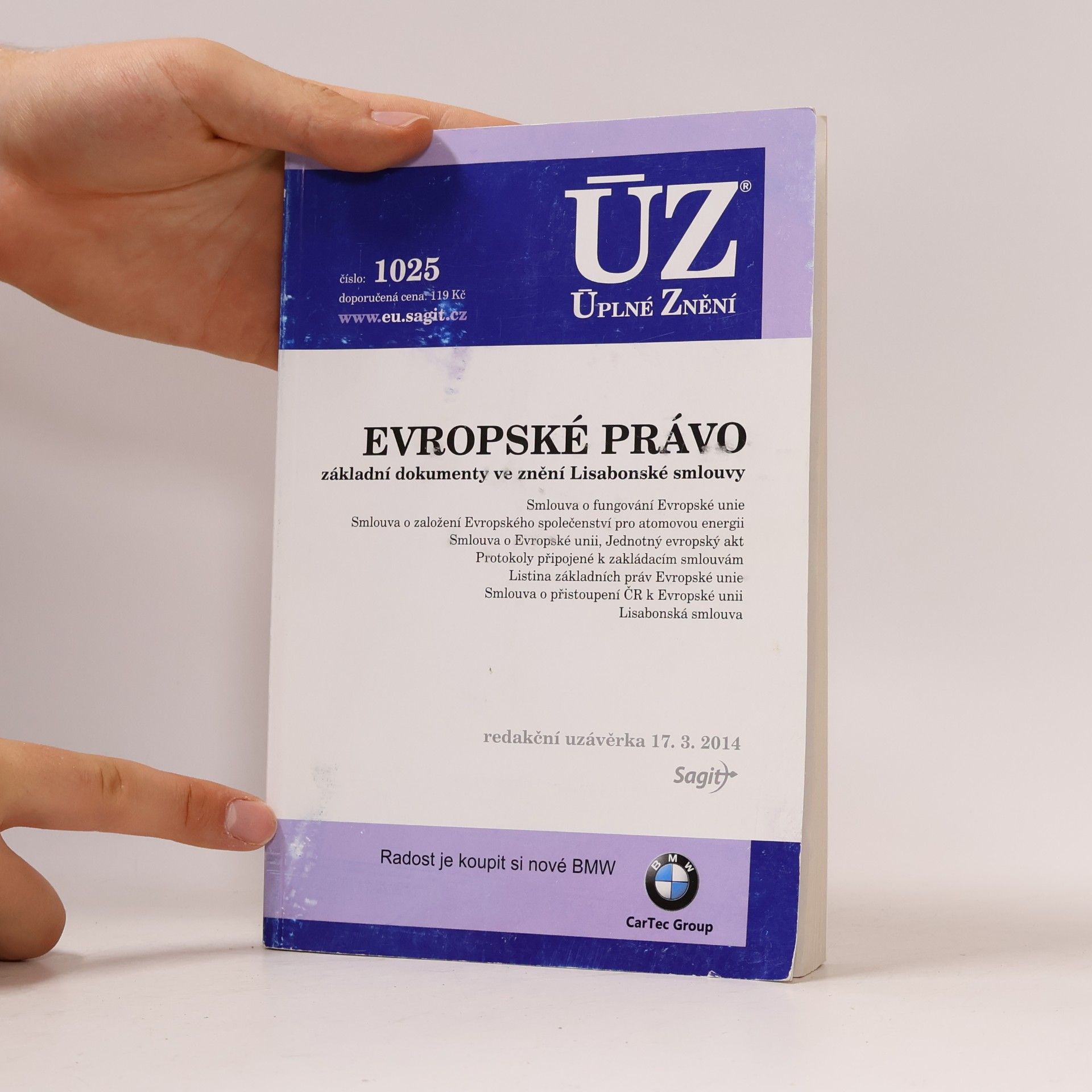 Autorenkollektiv ÚZ č.1025 - Základy evropského práva