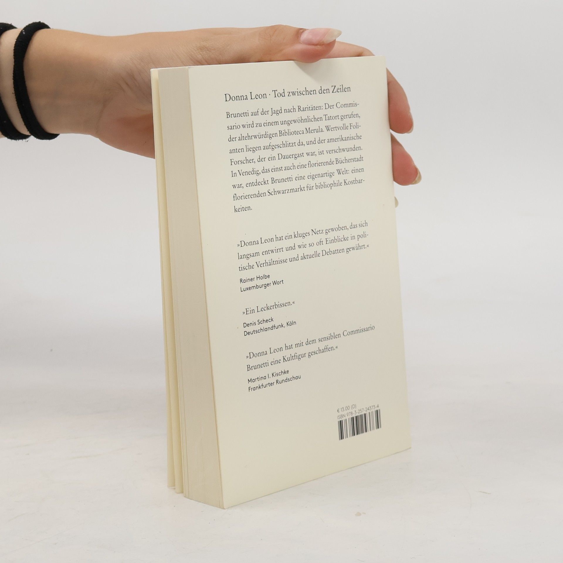 Donna Leon Tod zwischen den Zeilen