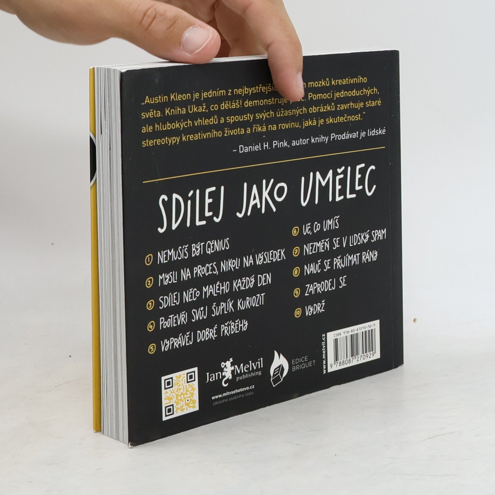 Austin Kleon Ukaž, co děláš! 10 způsobů, jak sdílet svou kreativitu a nechat se objevit