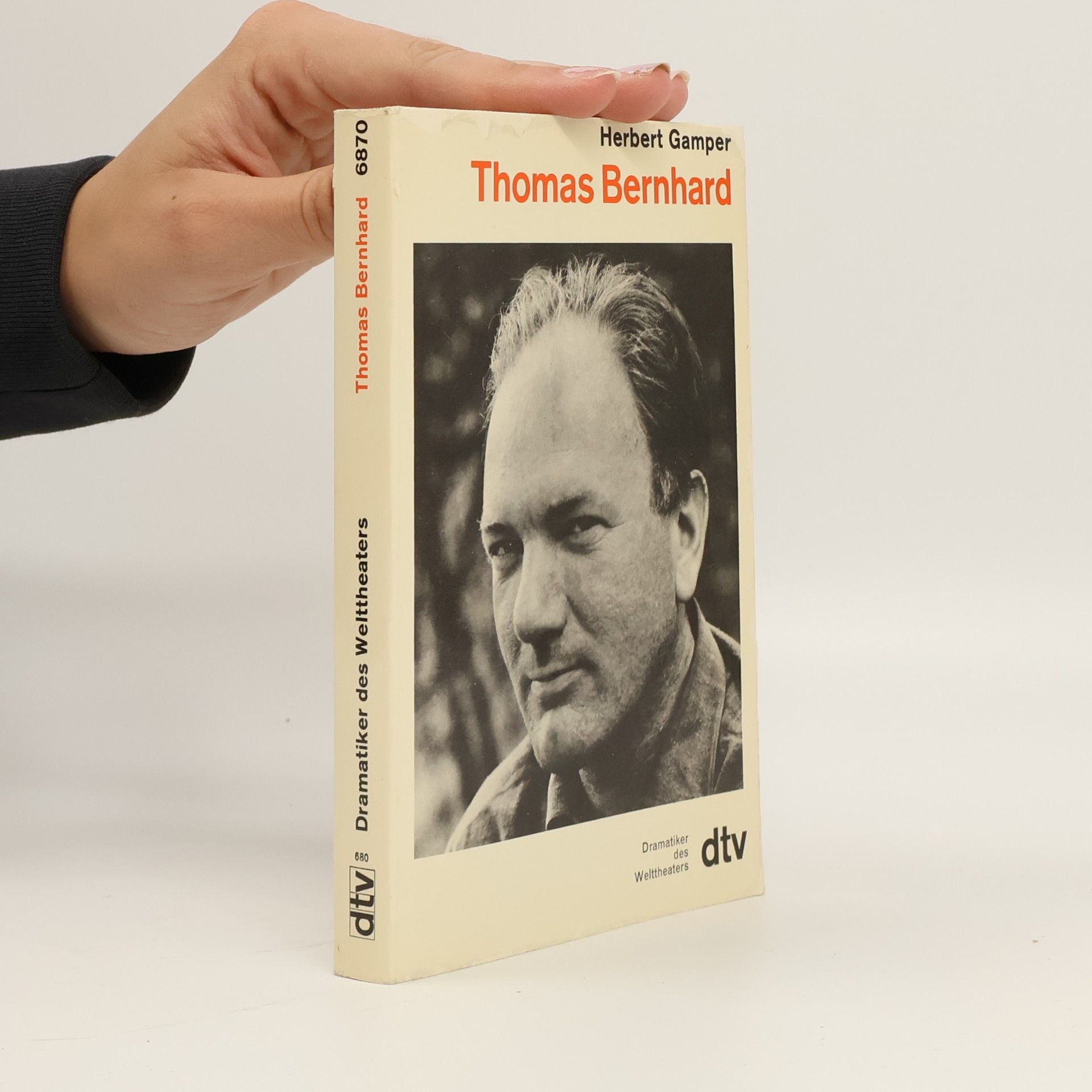 Herbert Gamper Thomas Bernhard