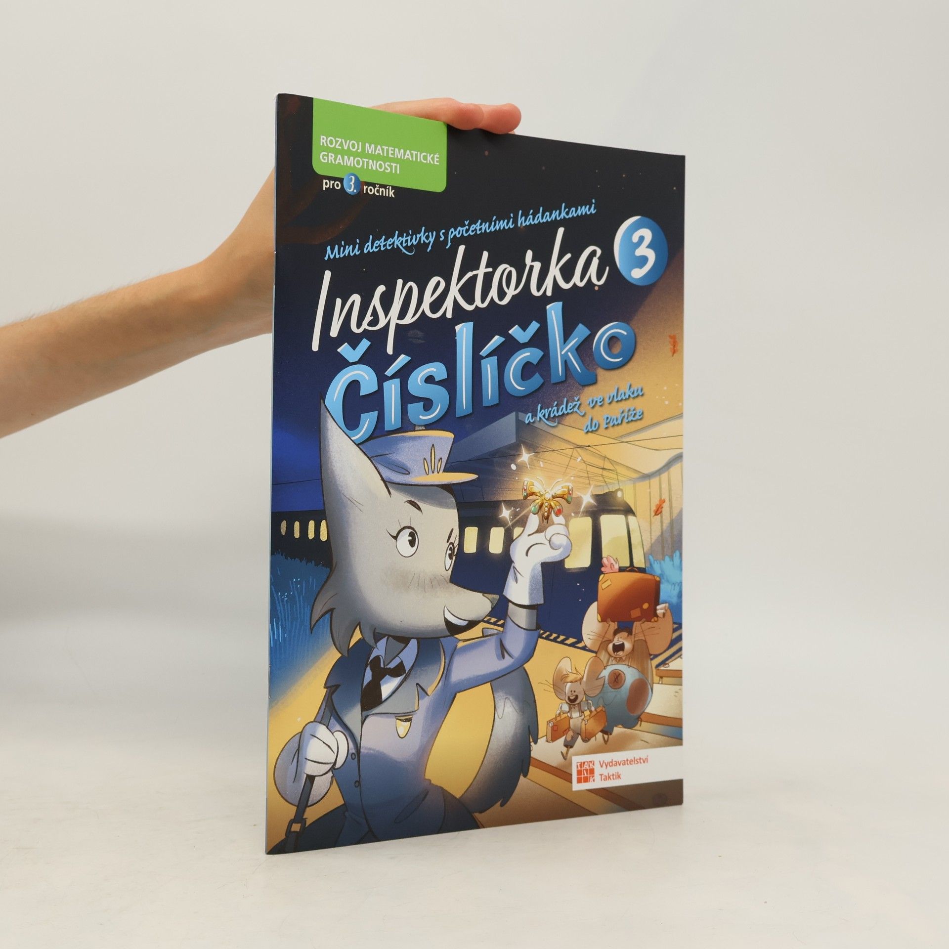 Stefano Martinuz Inspektorka Číslíčko a krádež ve vlaku do Paříže 3