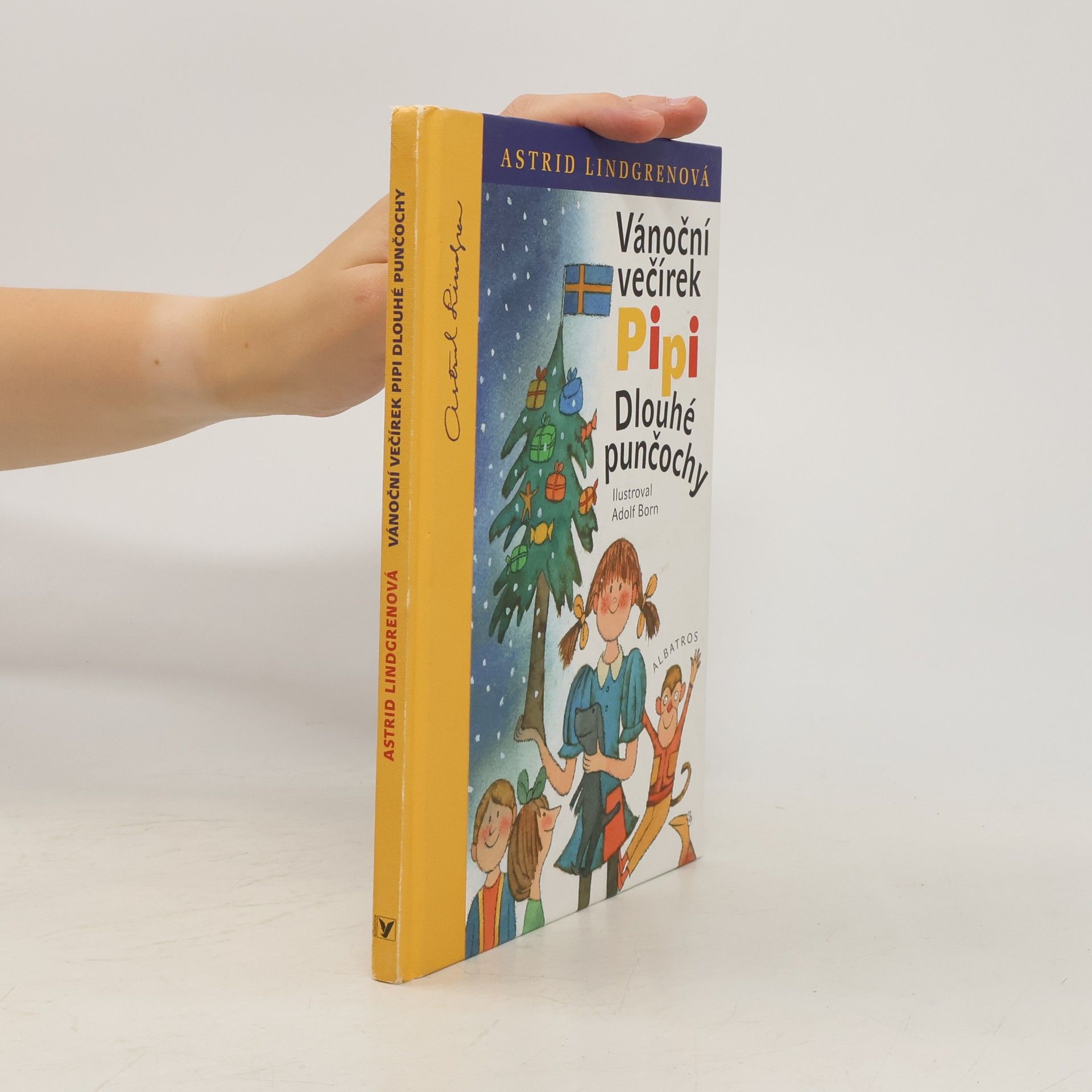 Astrid Lindgren Vánoční večírek Pipi Dlouhé punčochy