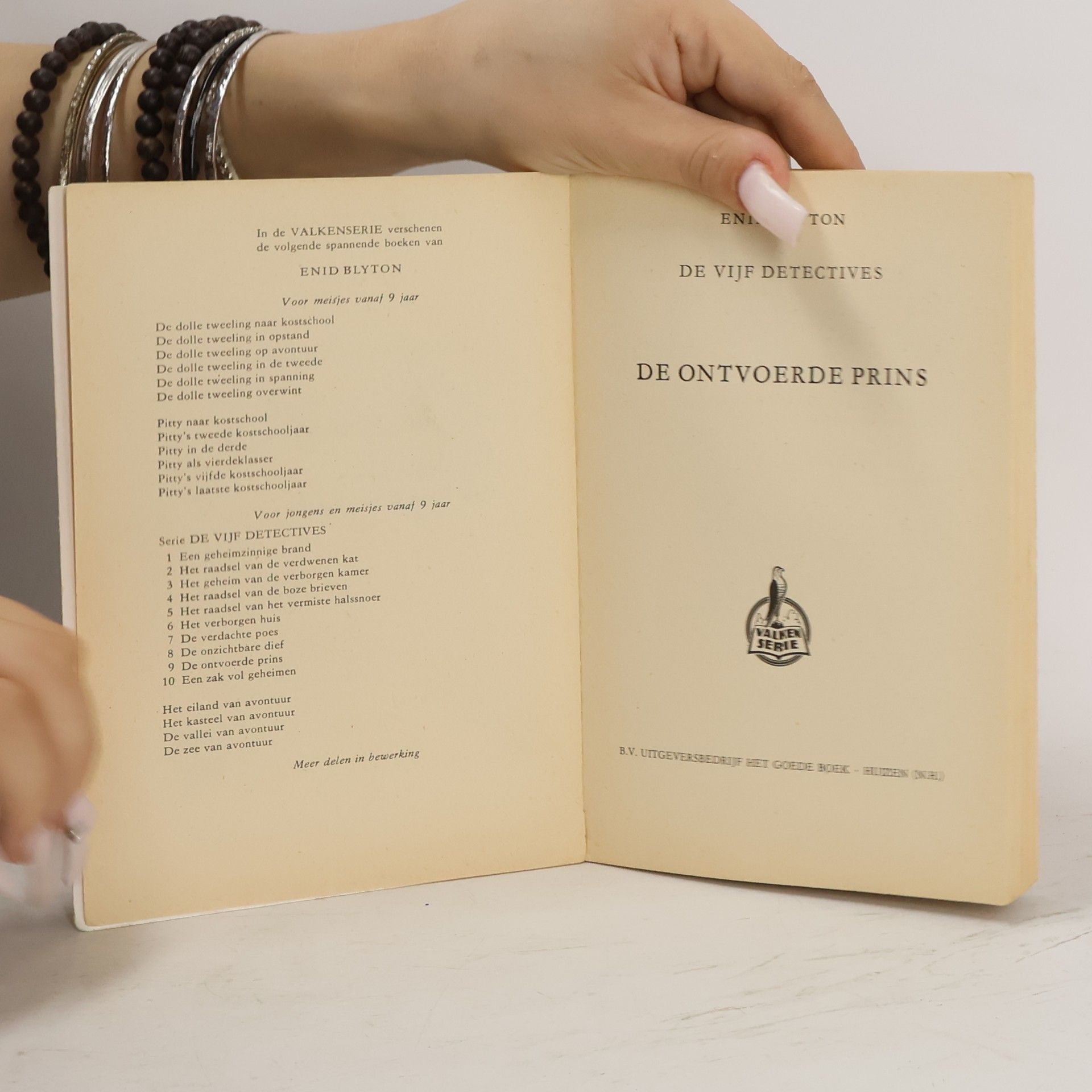 Enid Blyton De vijf detectives. De ontvoerde prins