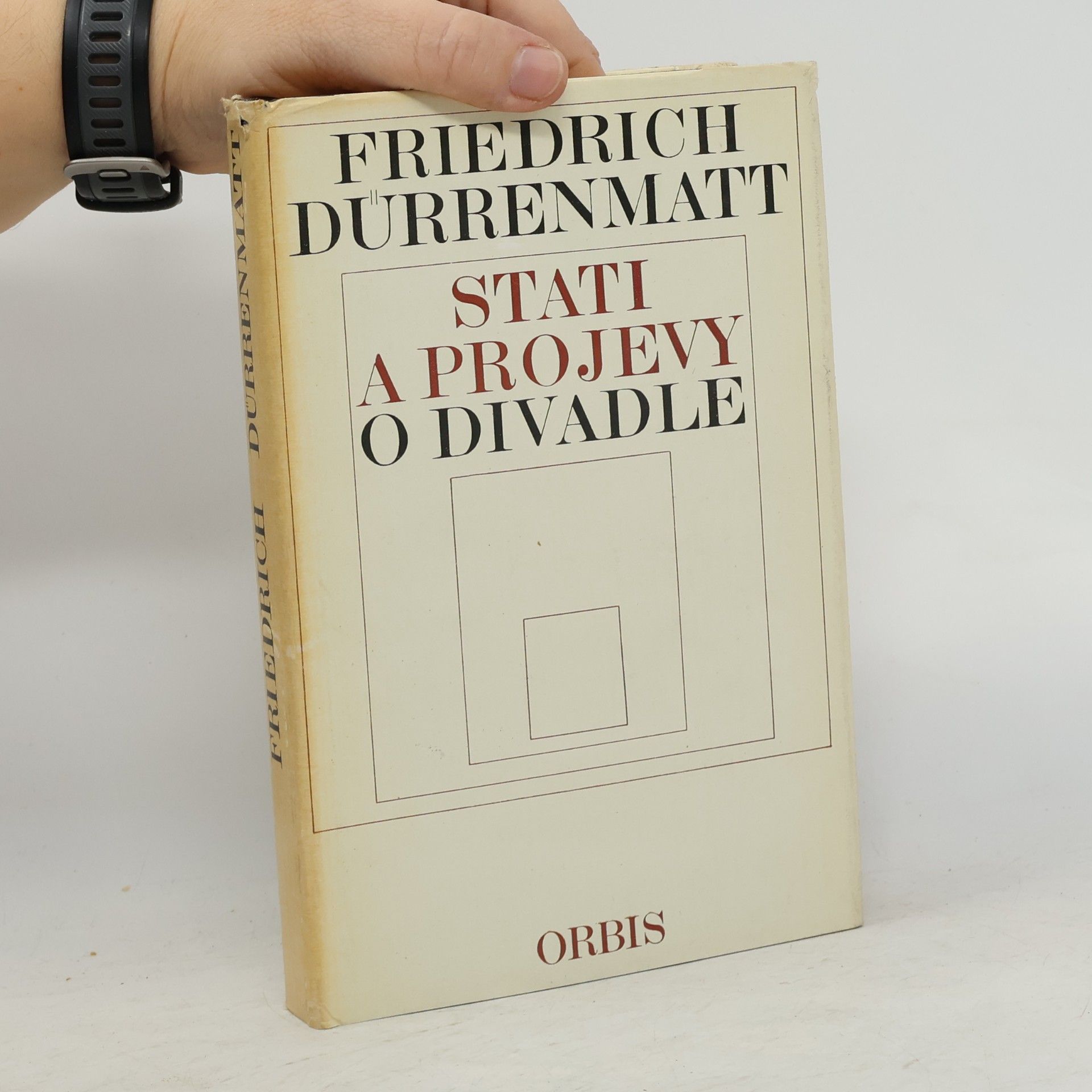 Friedrich Dürrenmatt Stati a projevy o divadle