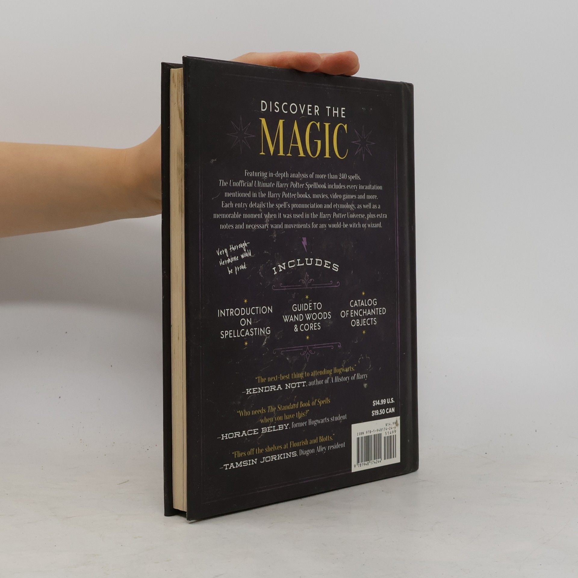 Media Lab Books The Unofficial Ultimate Harry Potter Spellbook