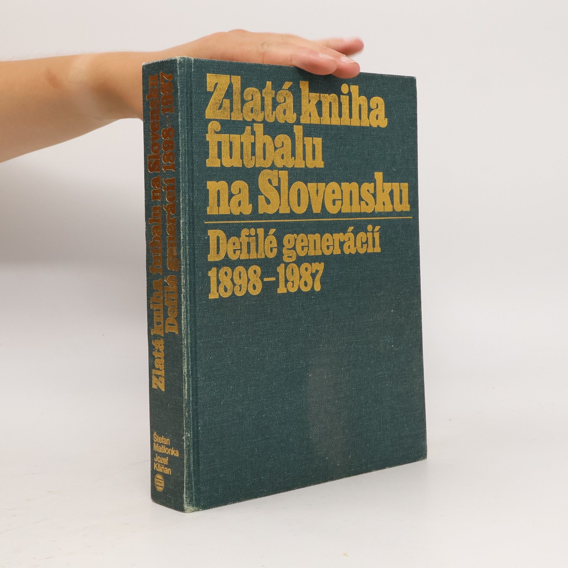 Štefan Mašlonka Zlatá kniha futbalu na Slovensku
