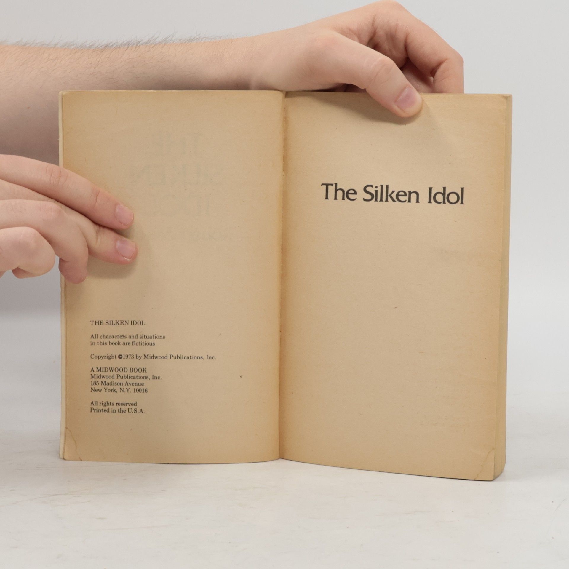 Robert Moore The Silken Idol