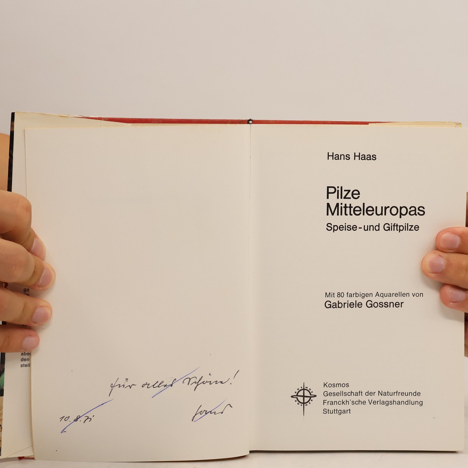 Hans Haas Pilze Mitteleuropas
