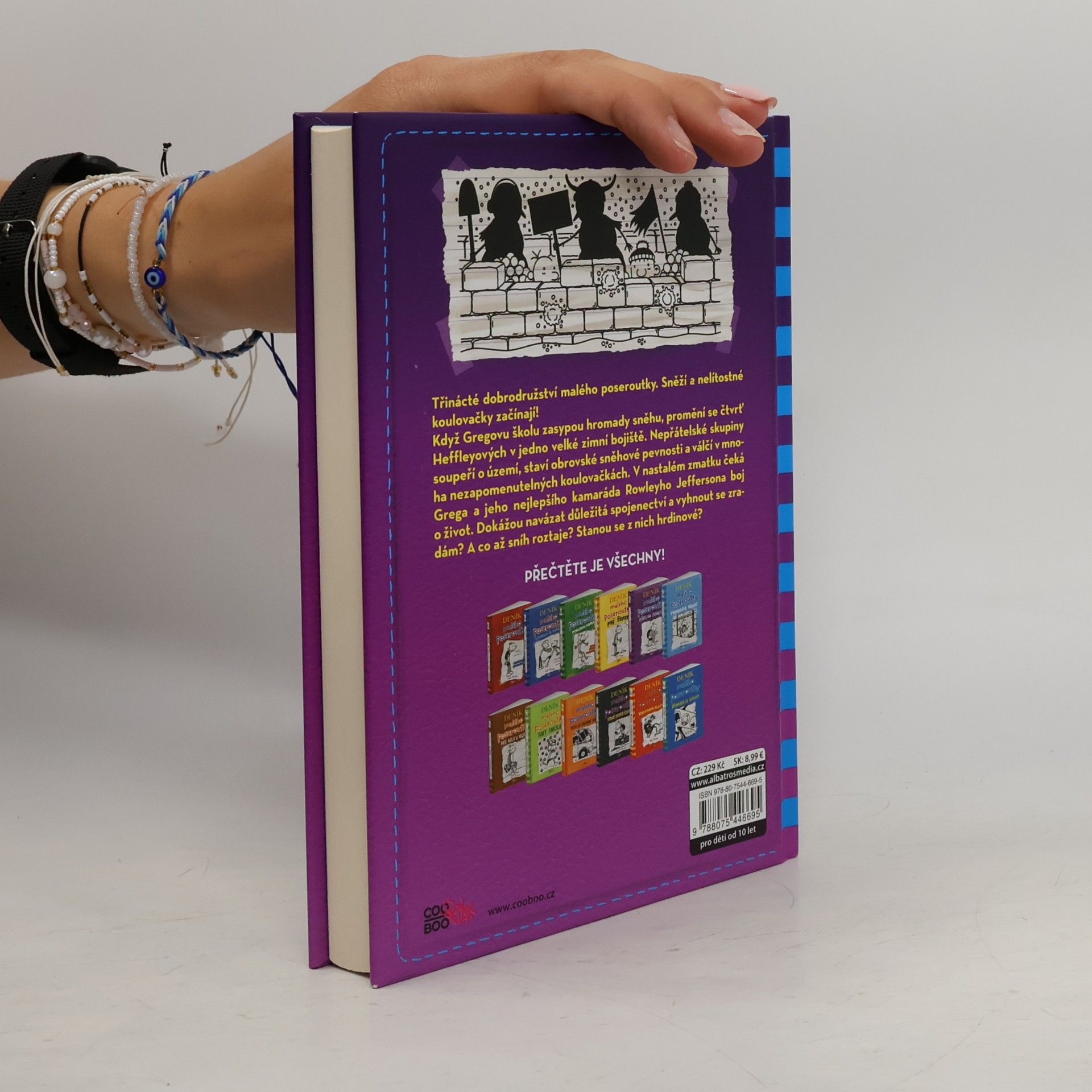 Jeff Kinney Deník malého poseroutky 13. Radosti zimy