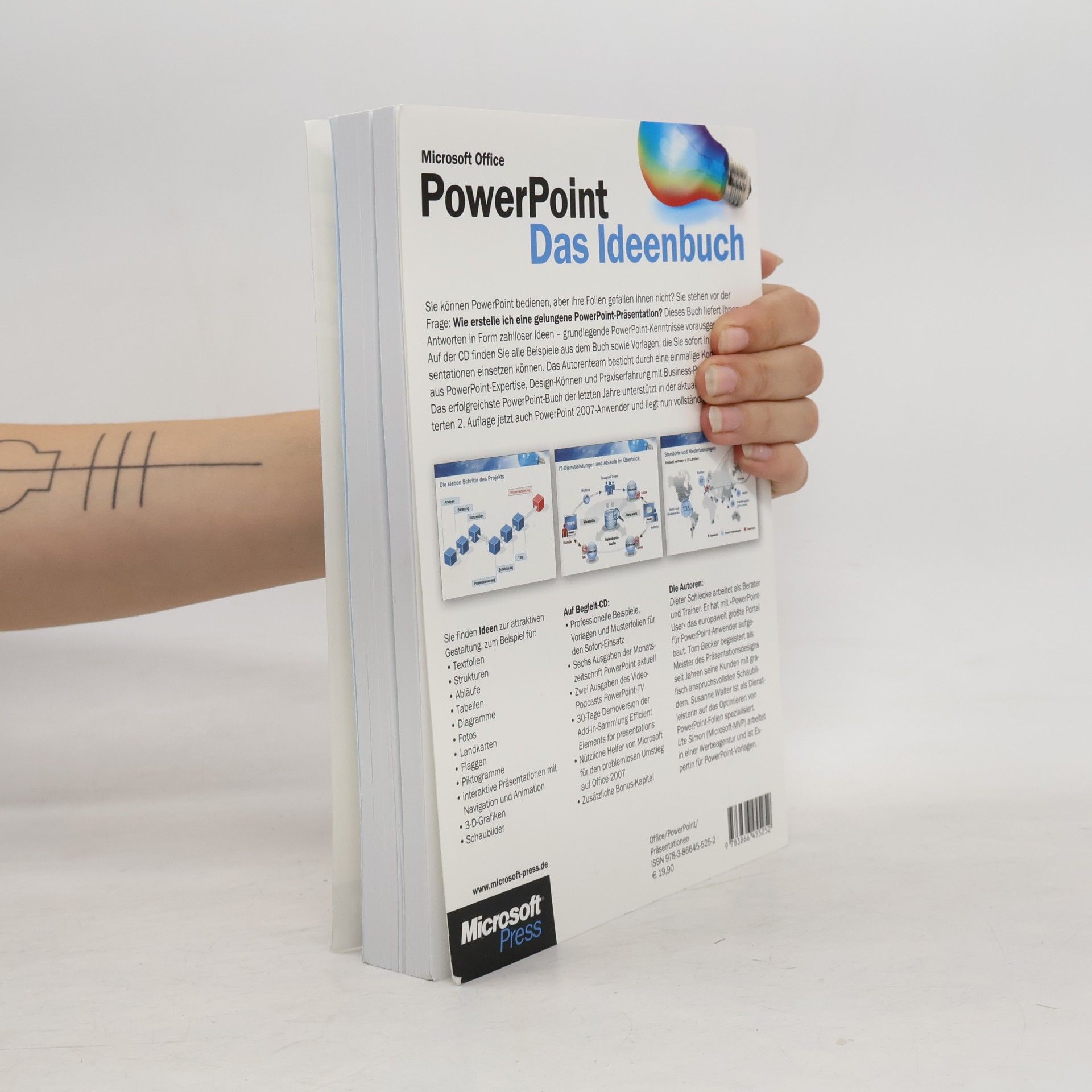 Dieter Schiecke Microsoft Office PowerPoint - das Ideenbuch für kreative Präsentationen