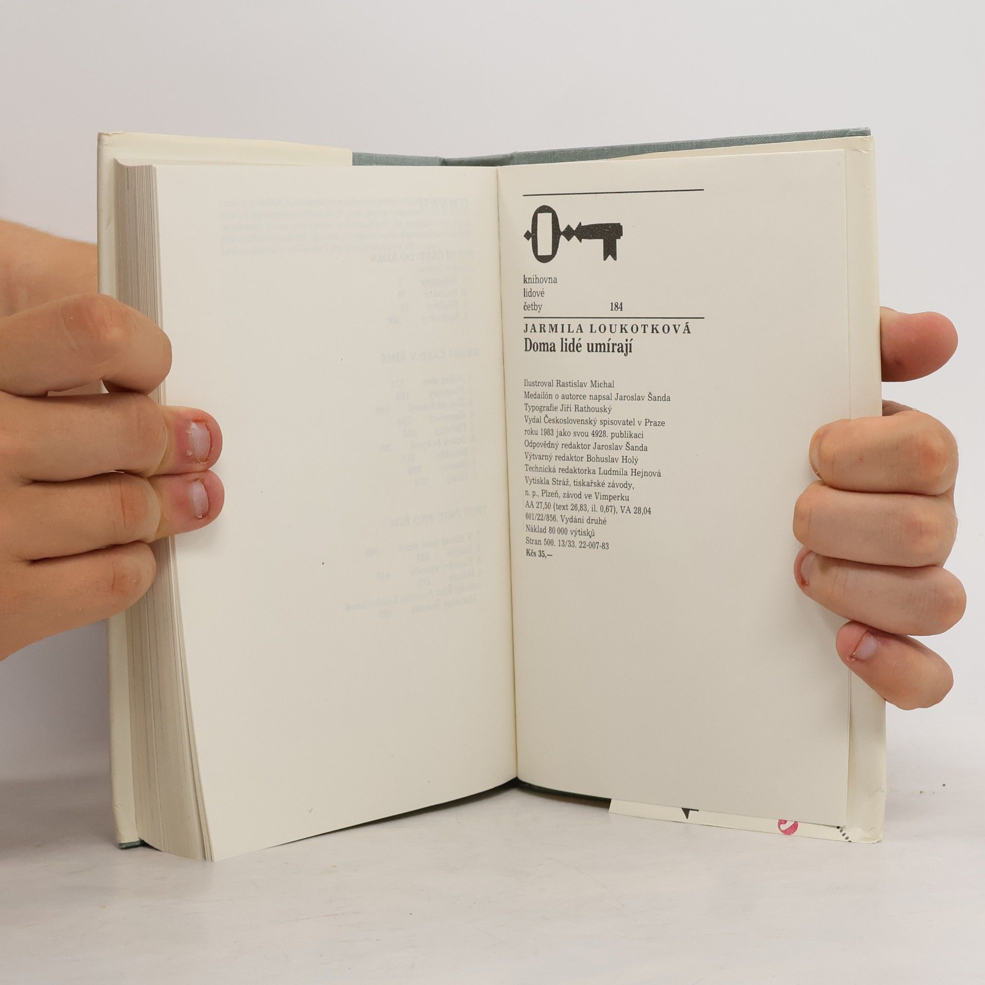 Jaroslav Šanda Doma lidé umírají