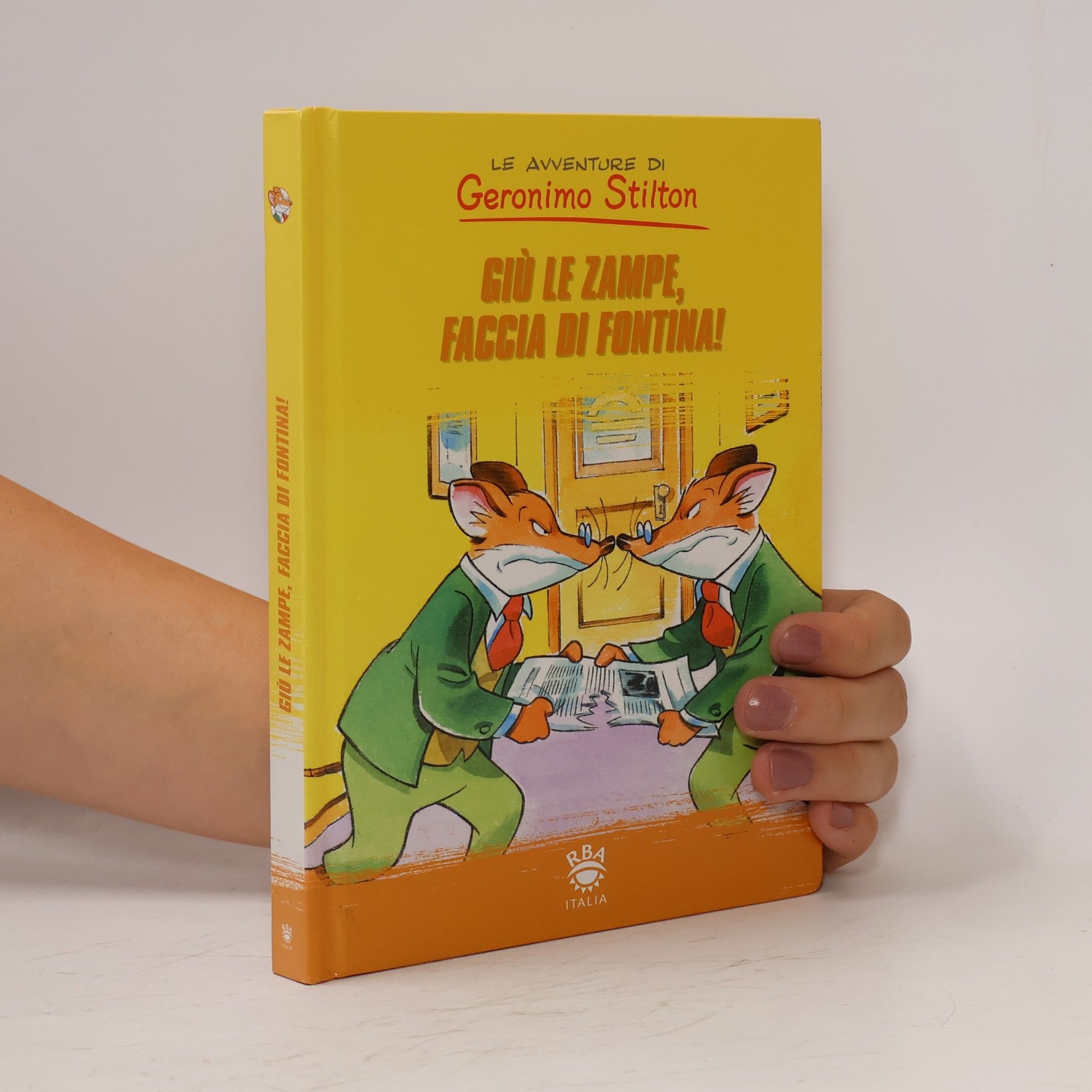 Geronimo Stilton Giù le zampe, faccia di fontina!