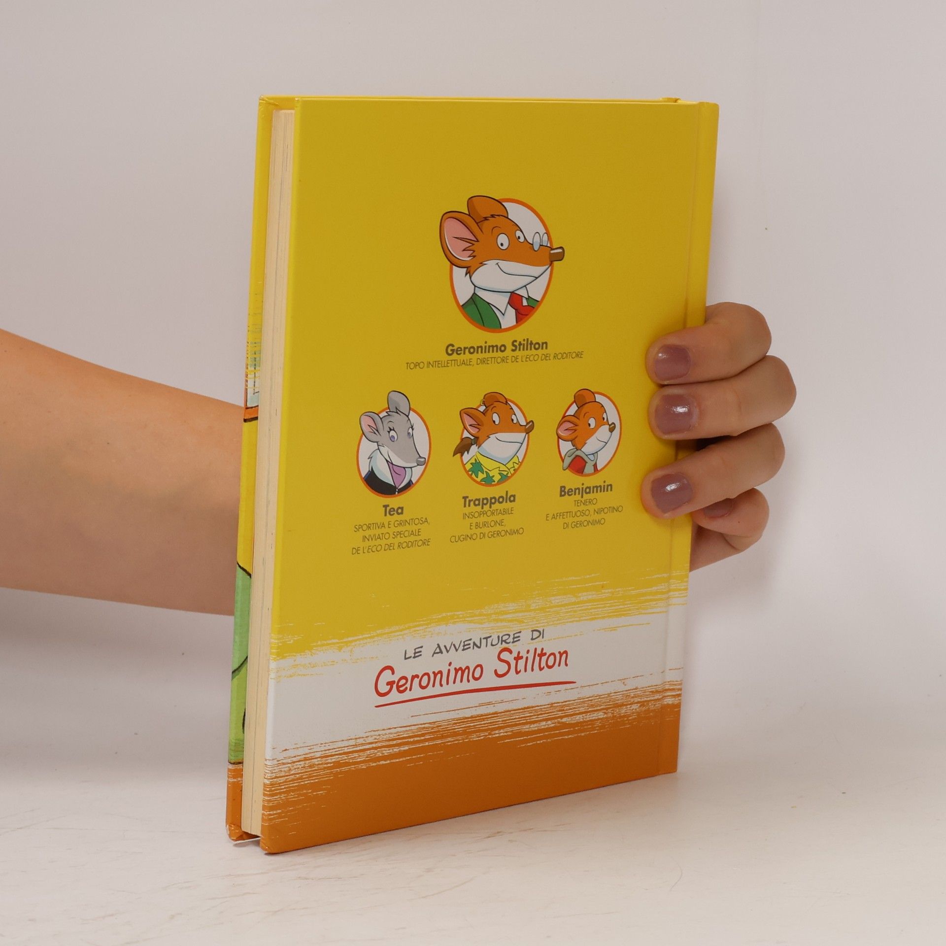 Geronimo Stilton Giù le zampe, faccia di fontina!
